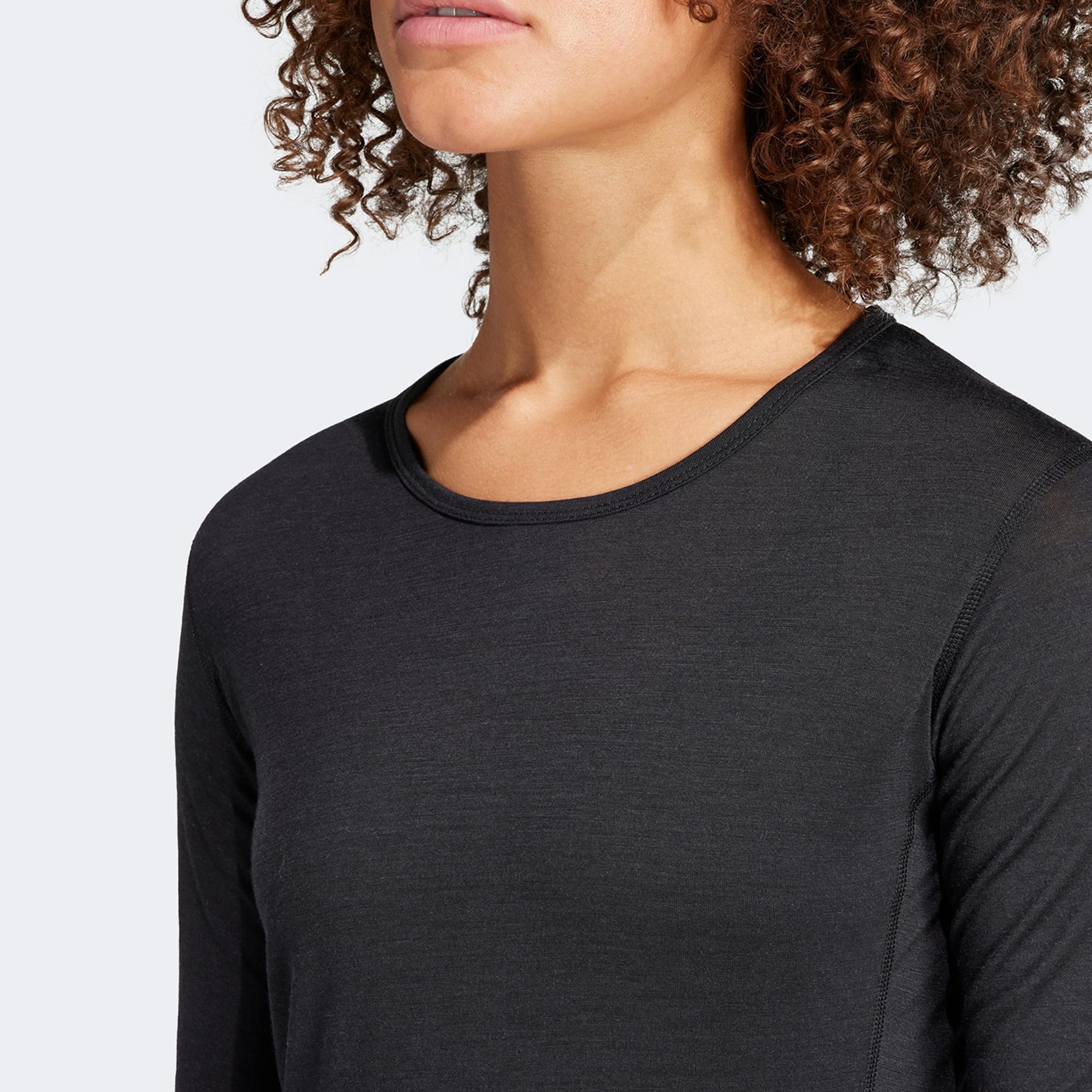 adidas Xperior Merino Kadın Siyah  Antrenman Sweatshirt