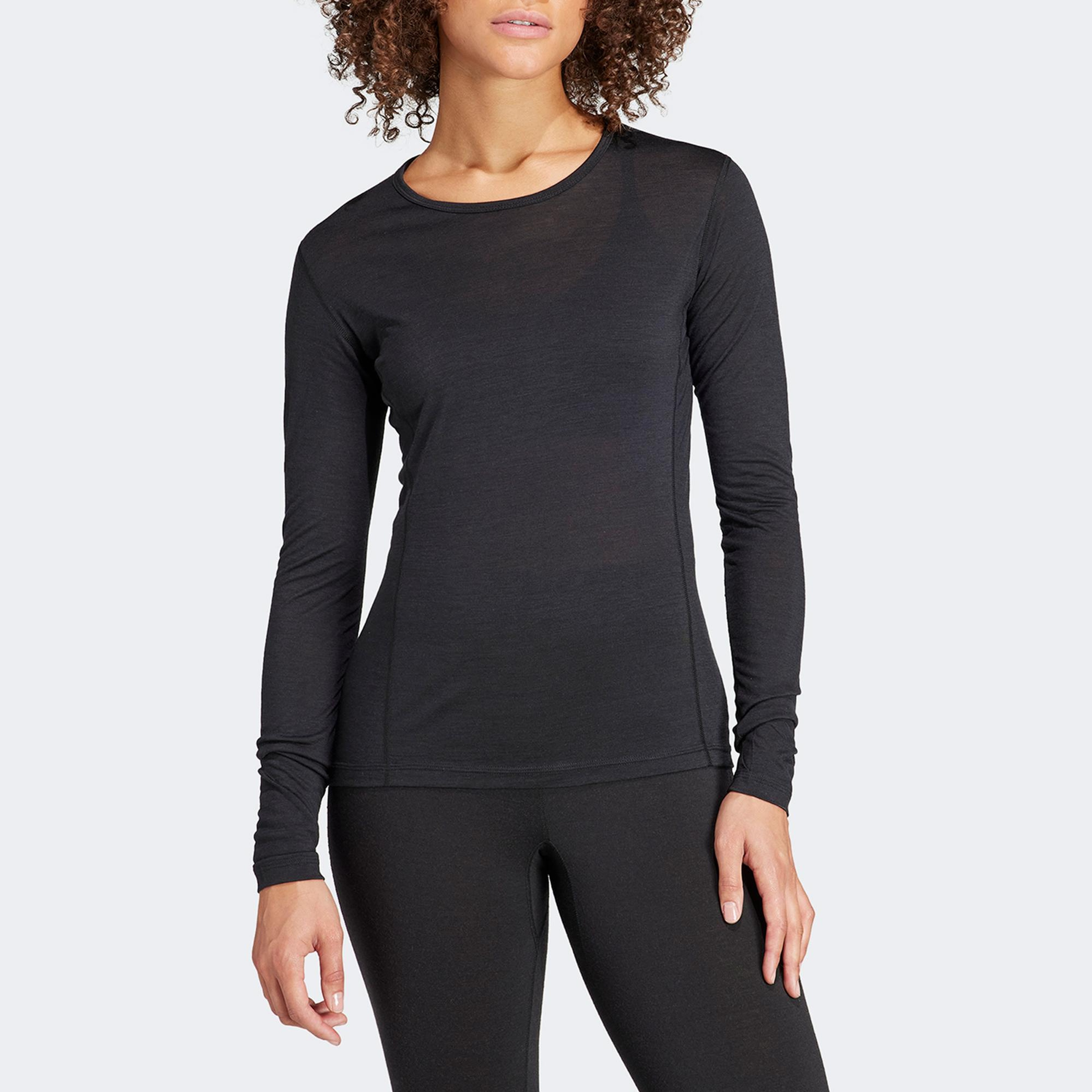 adidas Xperior Merino Kadın Siyah  Antrenman Sweatshirt