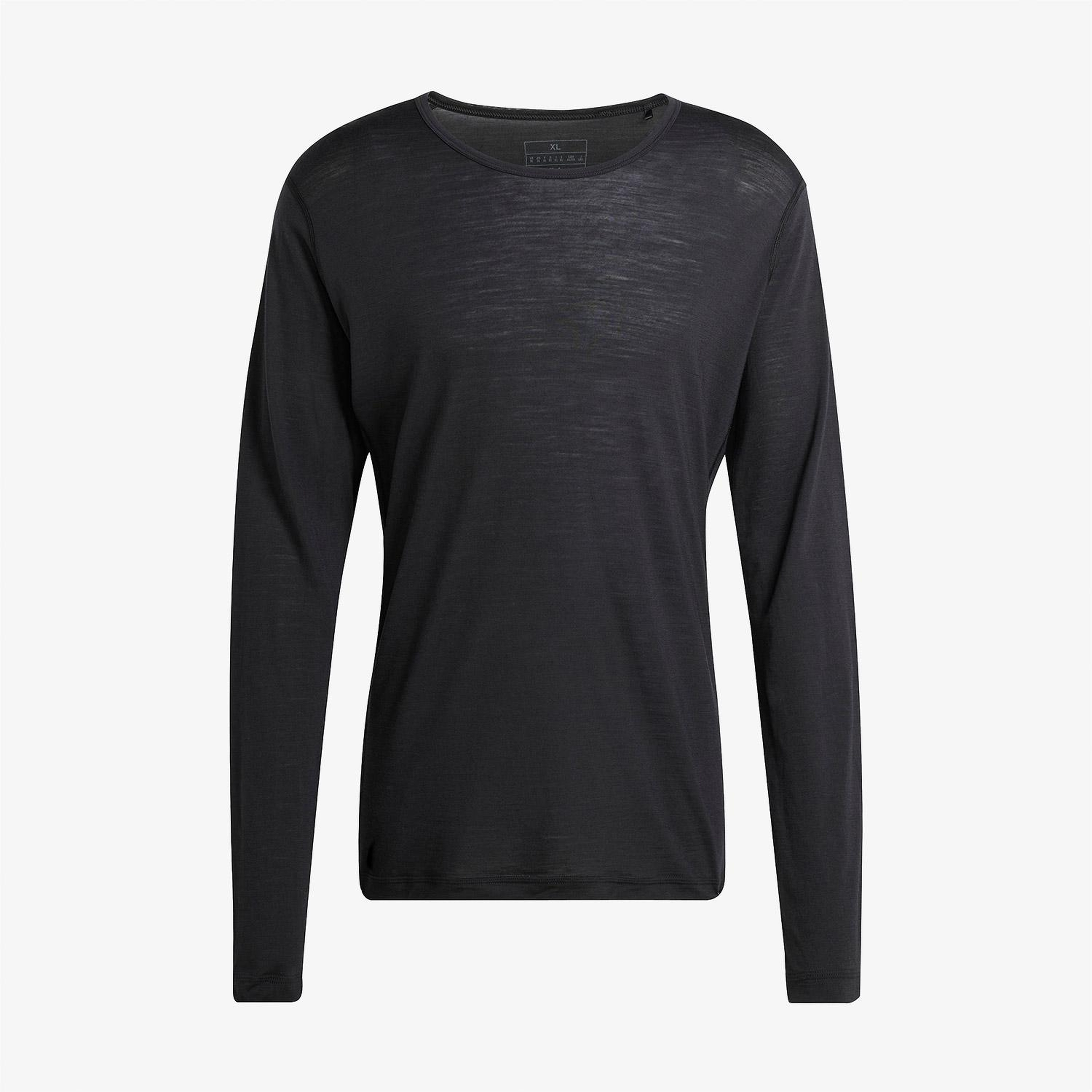 adidas Xperior Merino 150 Midlayer Erkek Siyah Uzun Kollu Antrenman İçliği