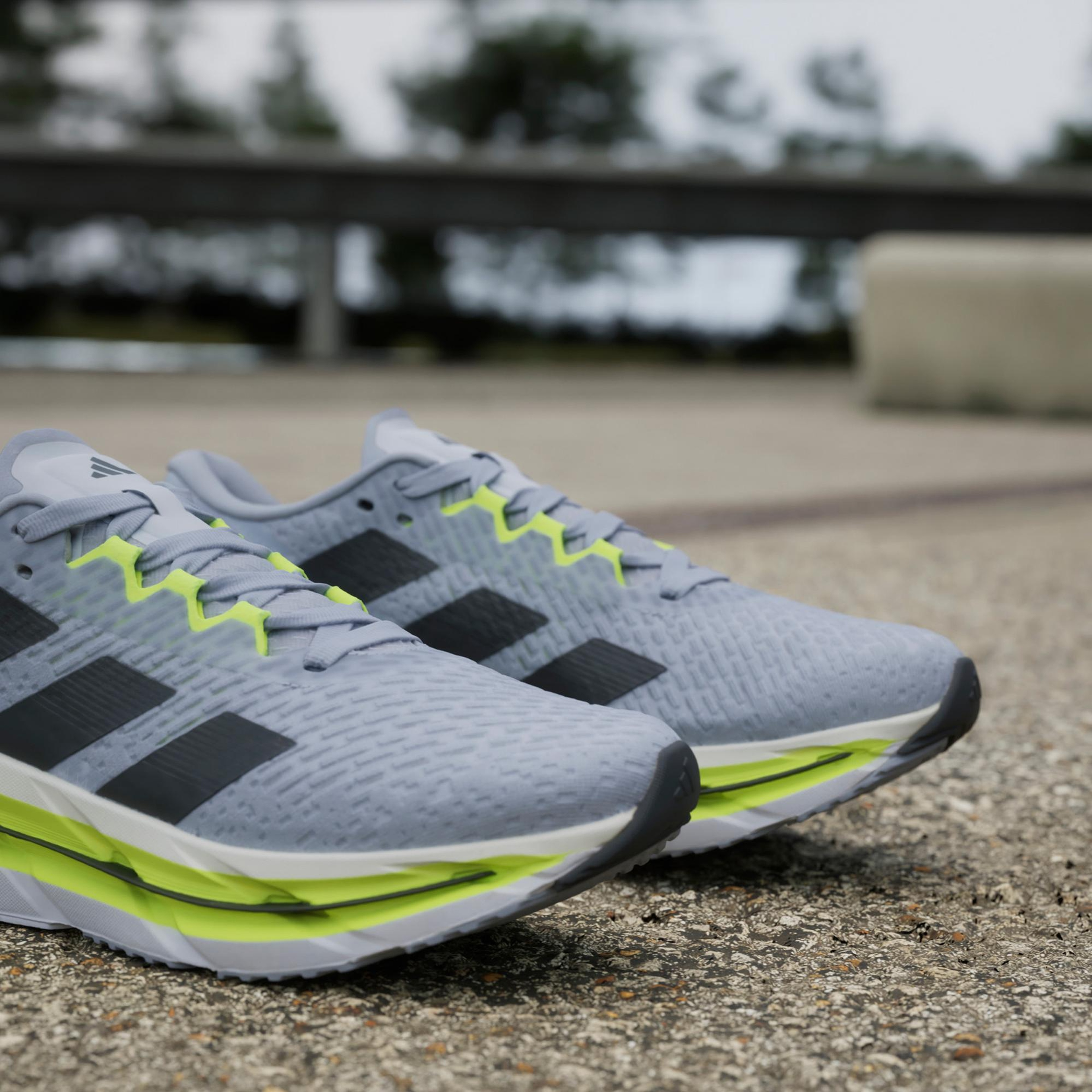 adidas Adistar Byd Erkek Gri Koşu Ayakkabısı