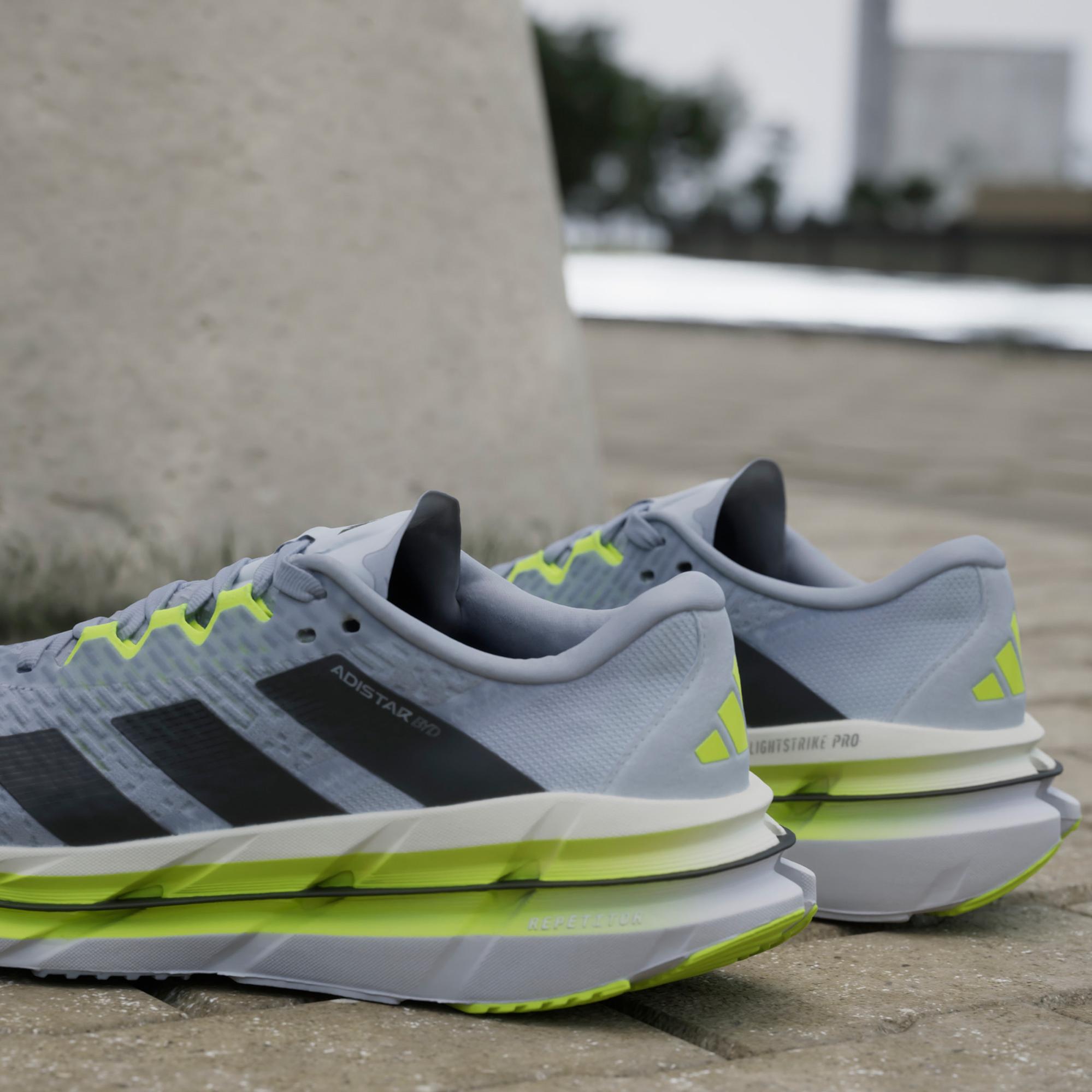 adidas Adistar Byd Erkek Gri Koşu Ayakkabısı