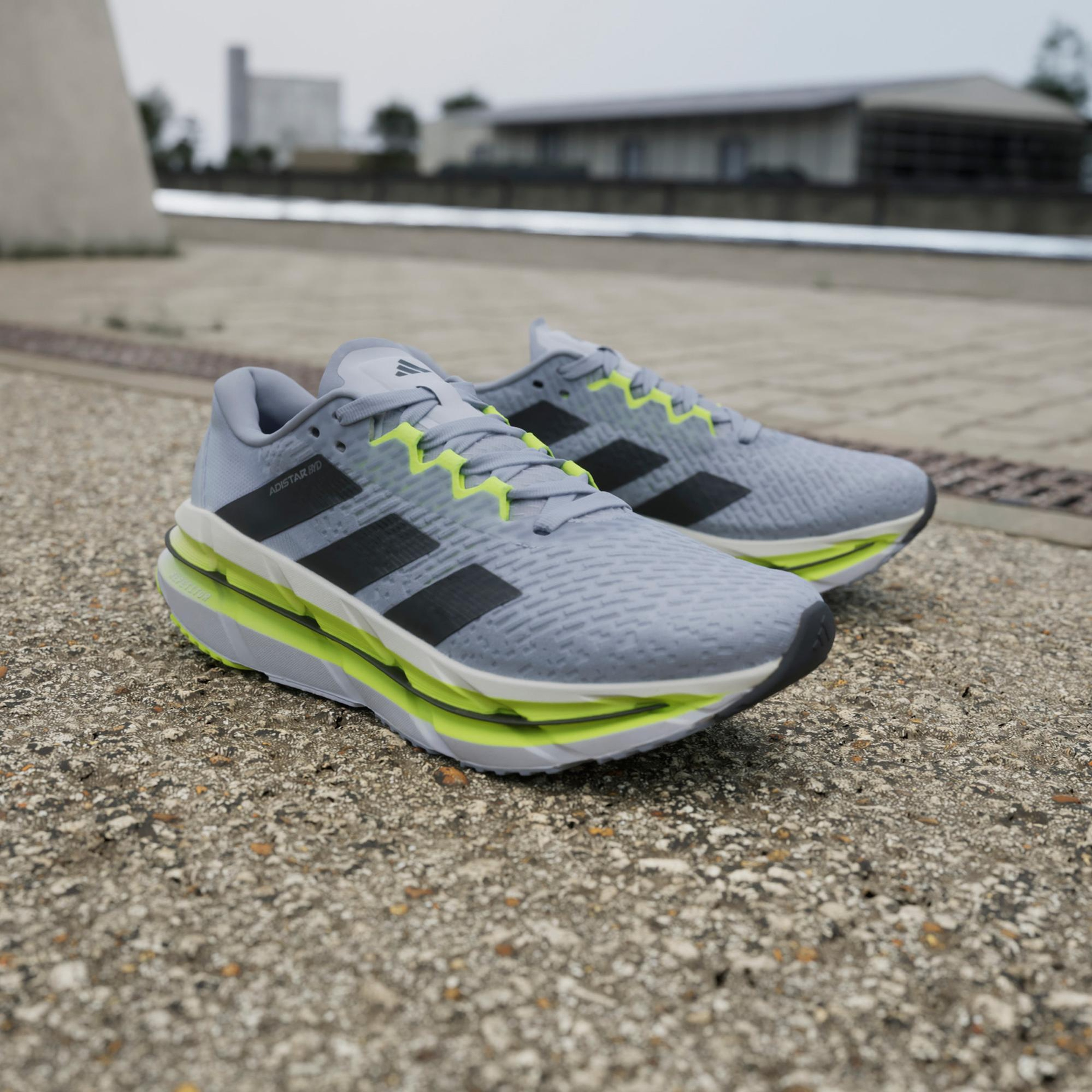 adidas Adistar Byd Erkek Gri Koşu Ayakkabısı