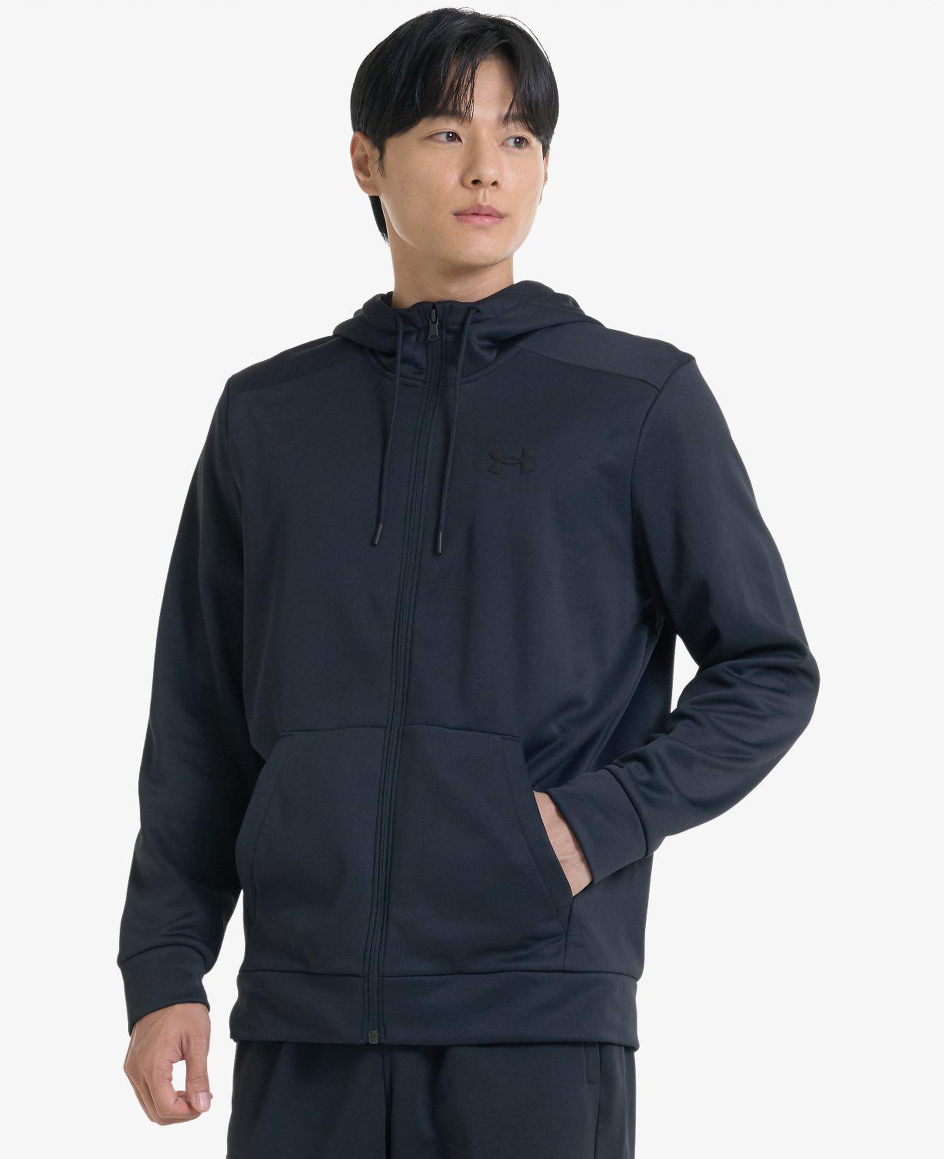 Under Armour Fleece Erkek Siyah Günlük Sweatshirt