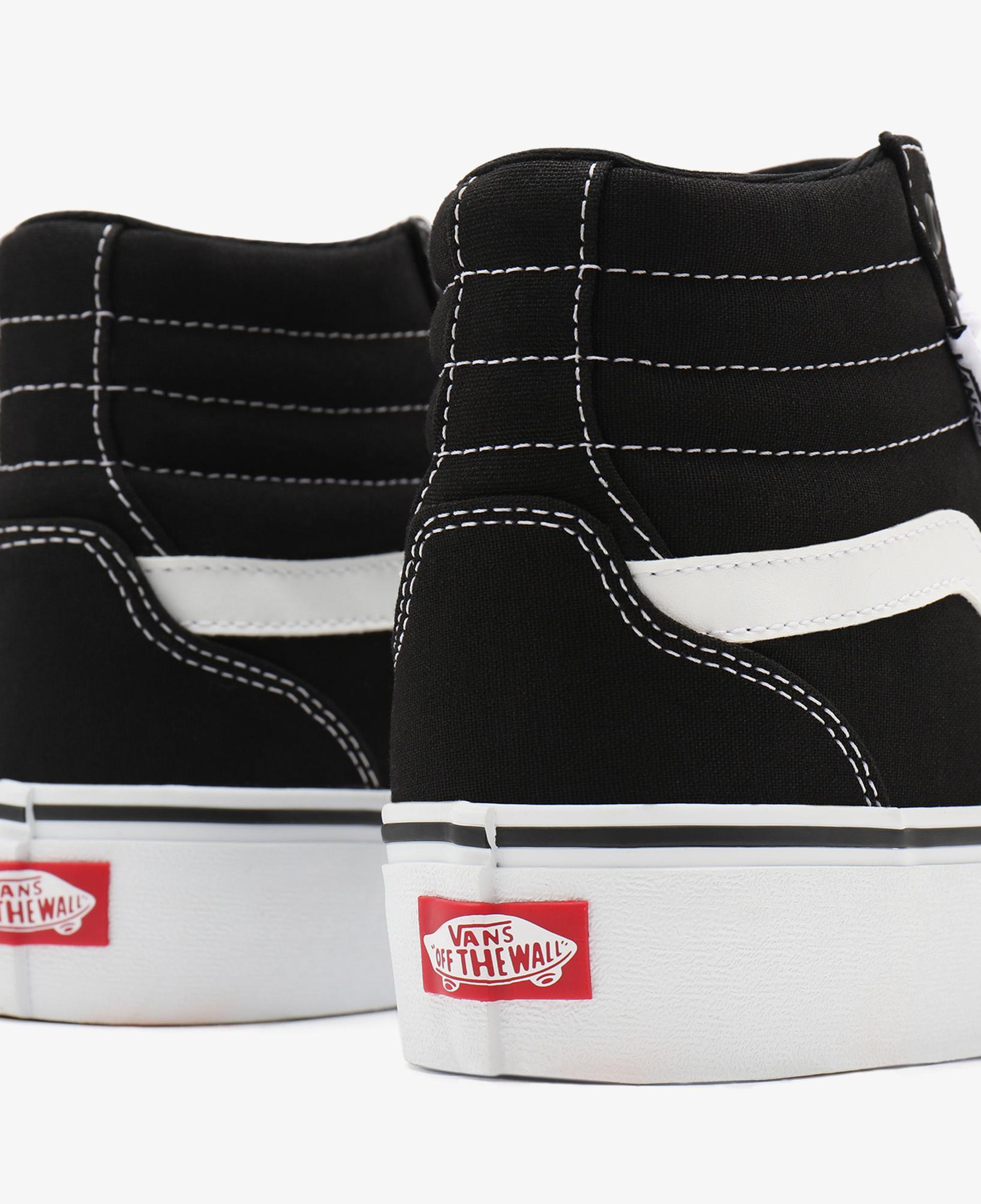 Vans Filmore Hi Platform Kadın Siyah Sneaker