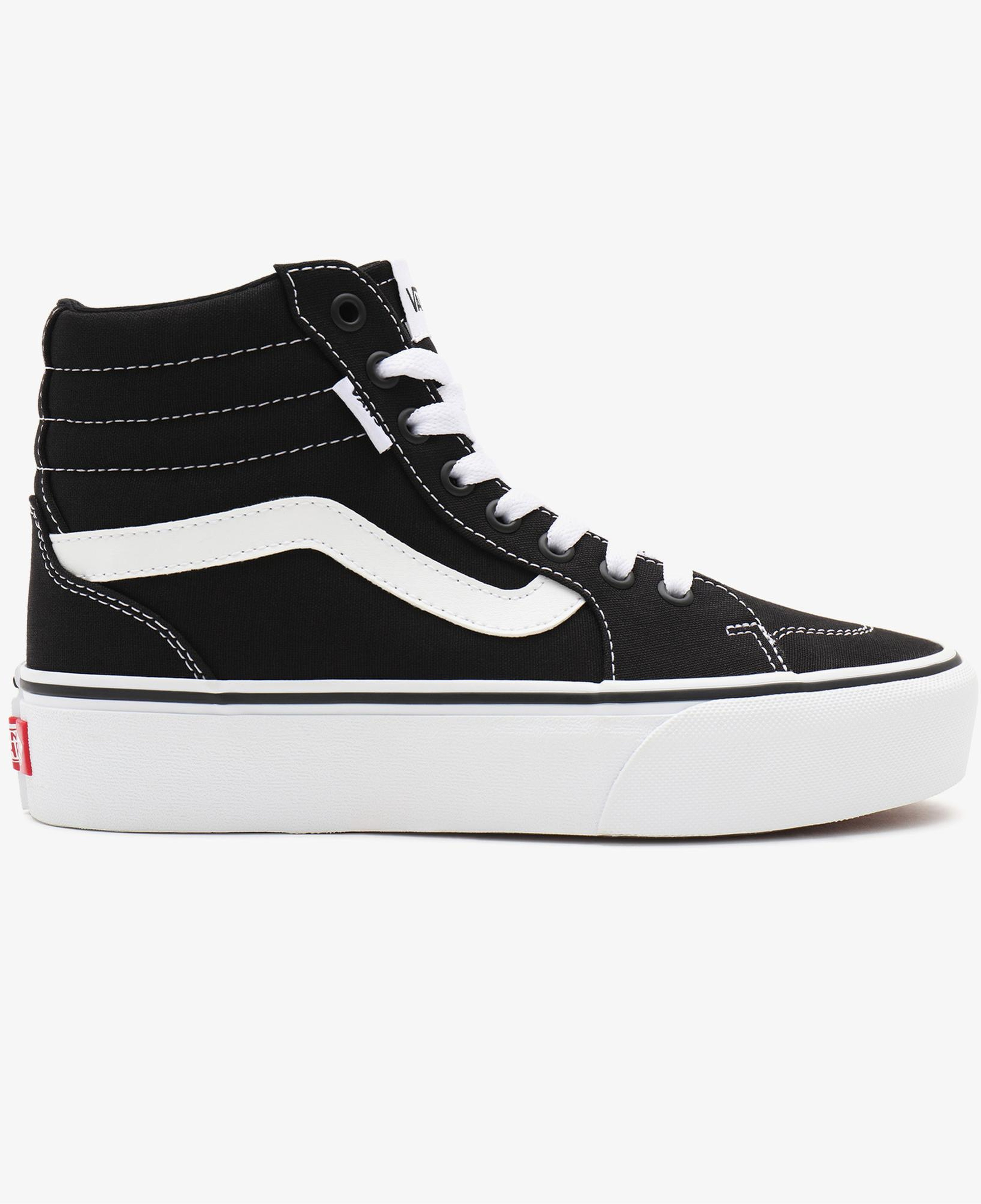 Vans Filmore Hi Platform Kadın Siyah Sneaker