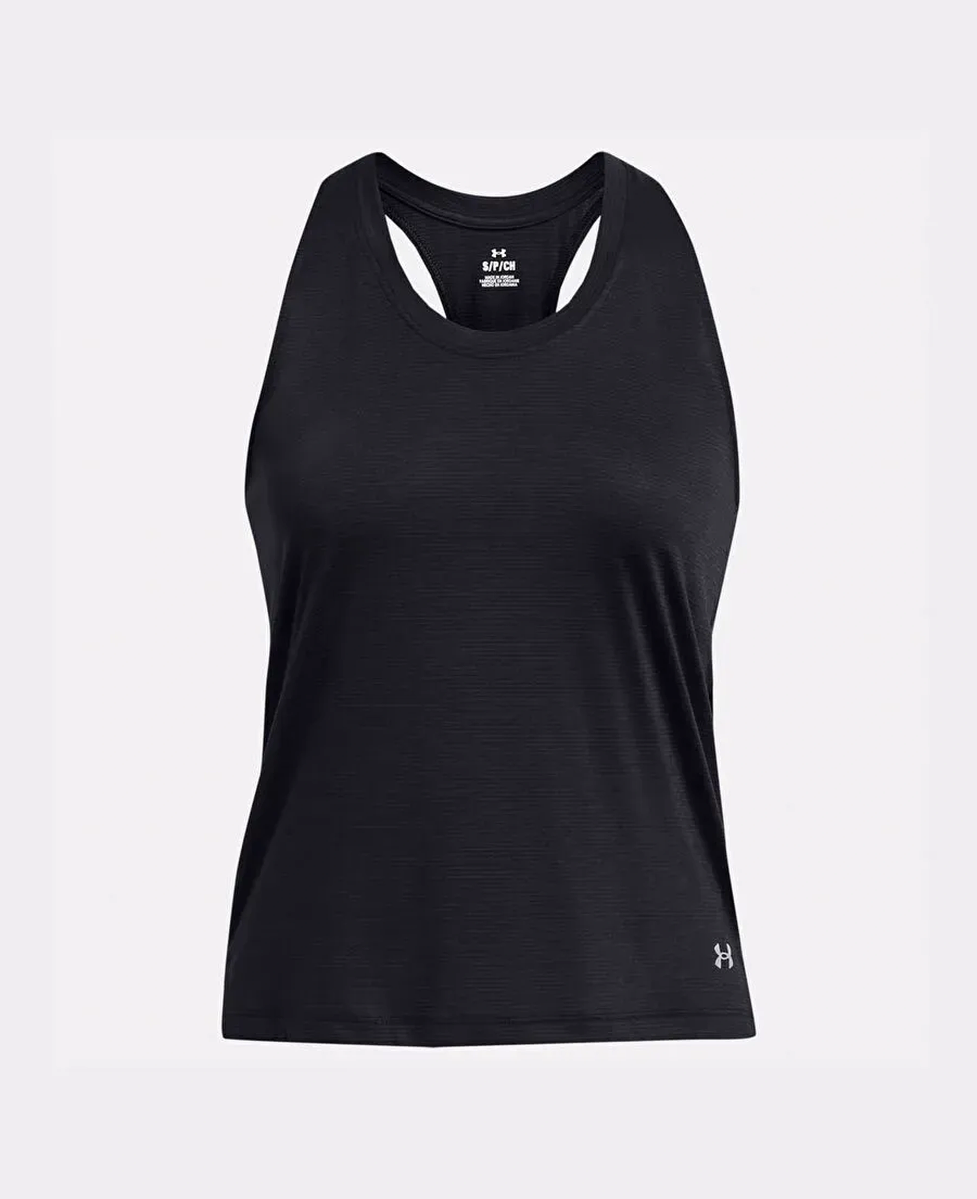 Under Armour Launch Kadın Siyah Antrenman T-Shirt