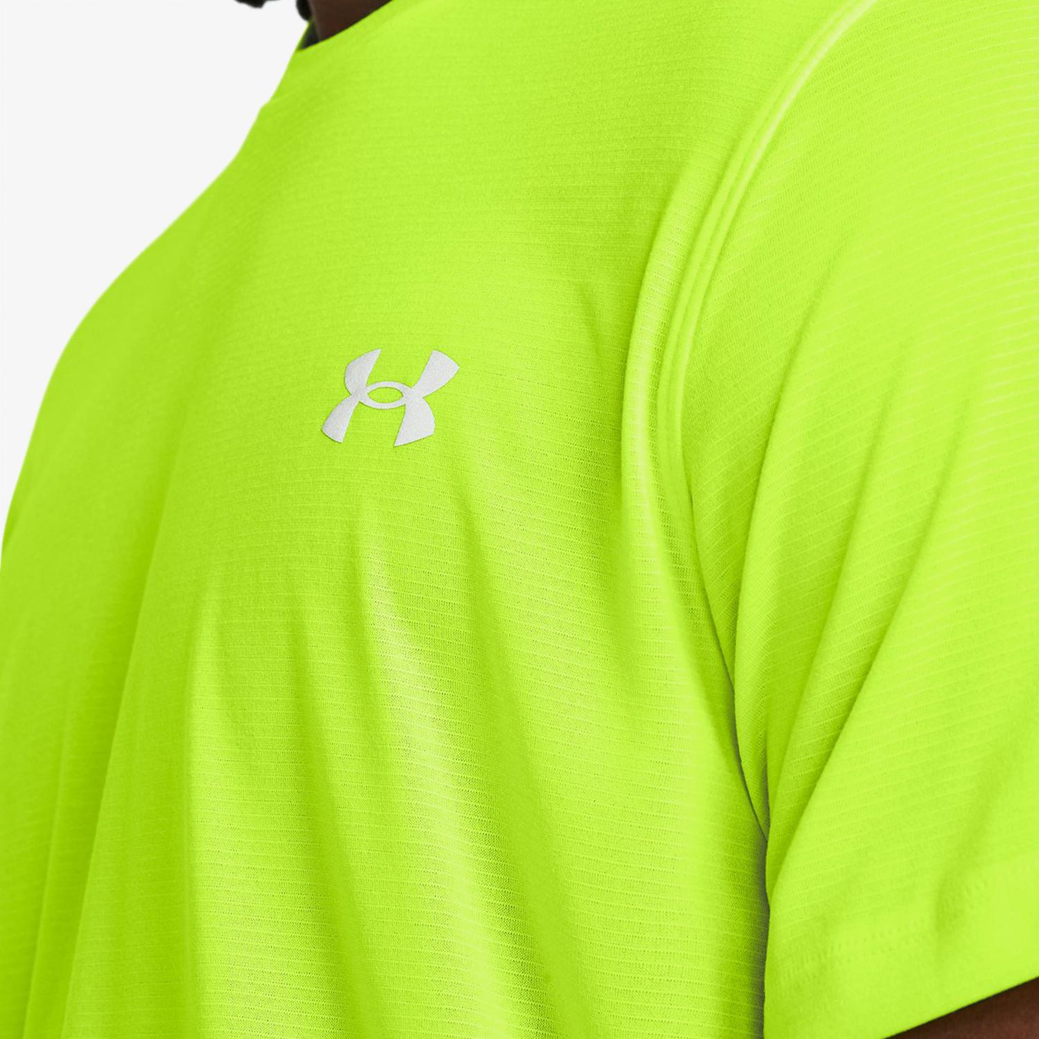 Under Armour Launch Erkek Sarı Antrenman T-Shirt
