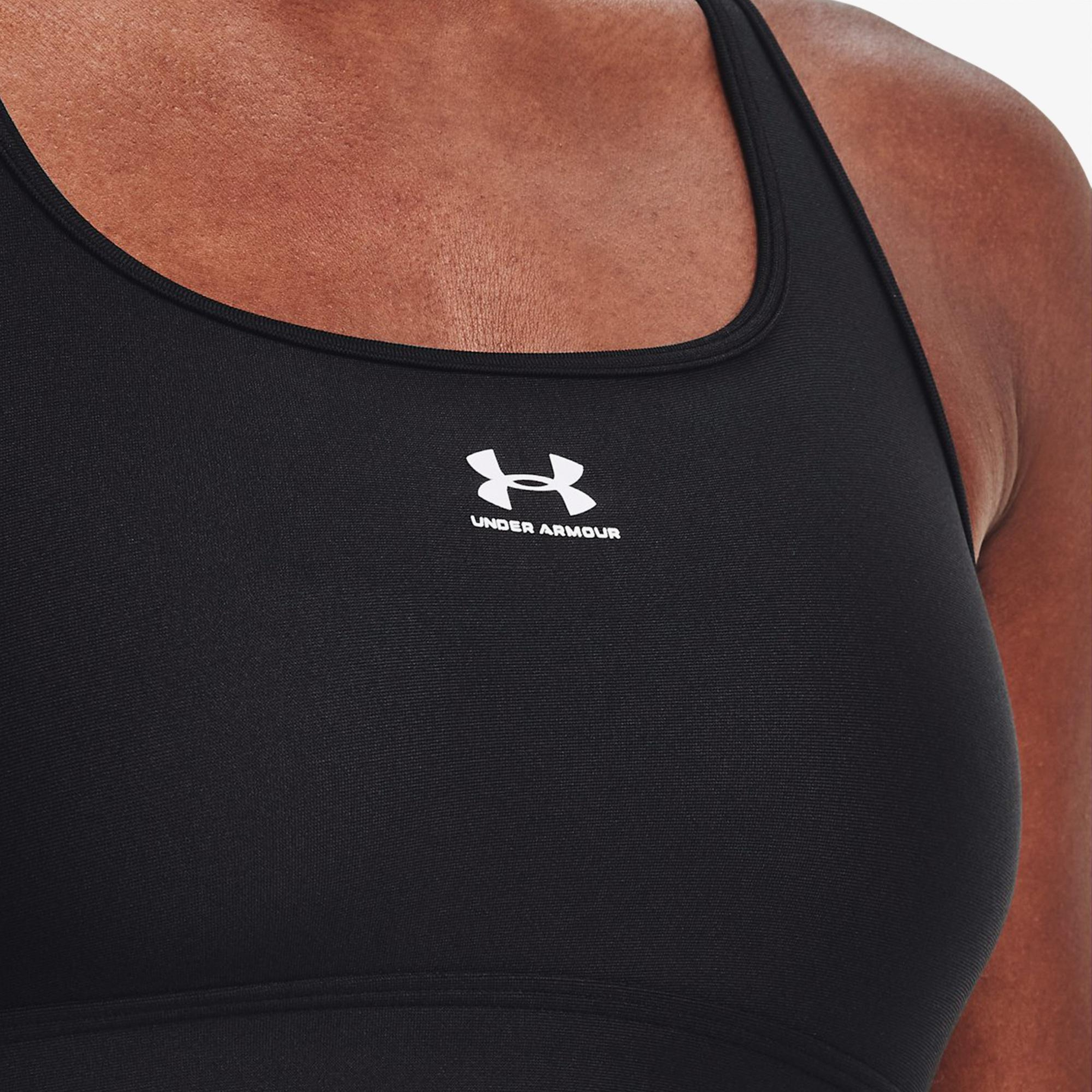 Under Armoura Mid Padle Kadın Siyah Antrenman Bra