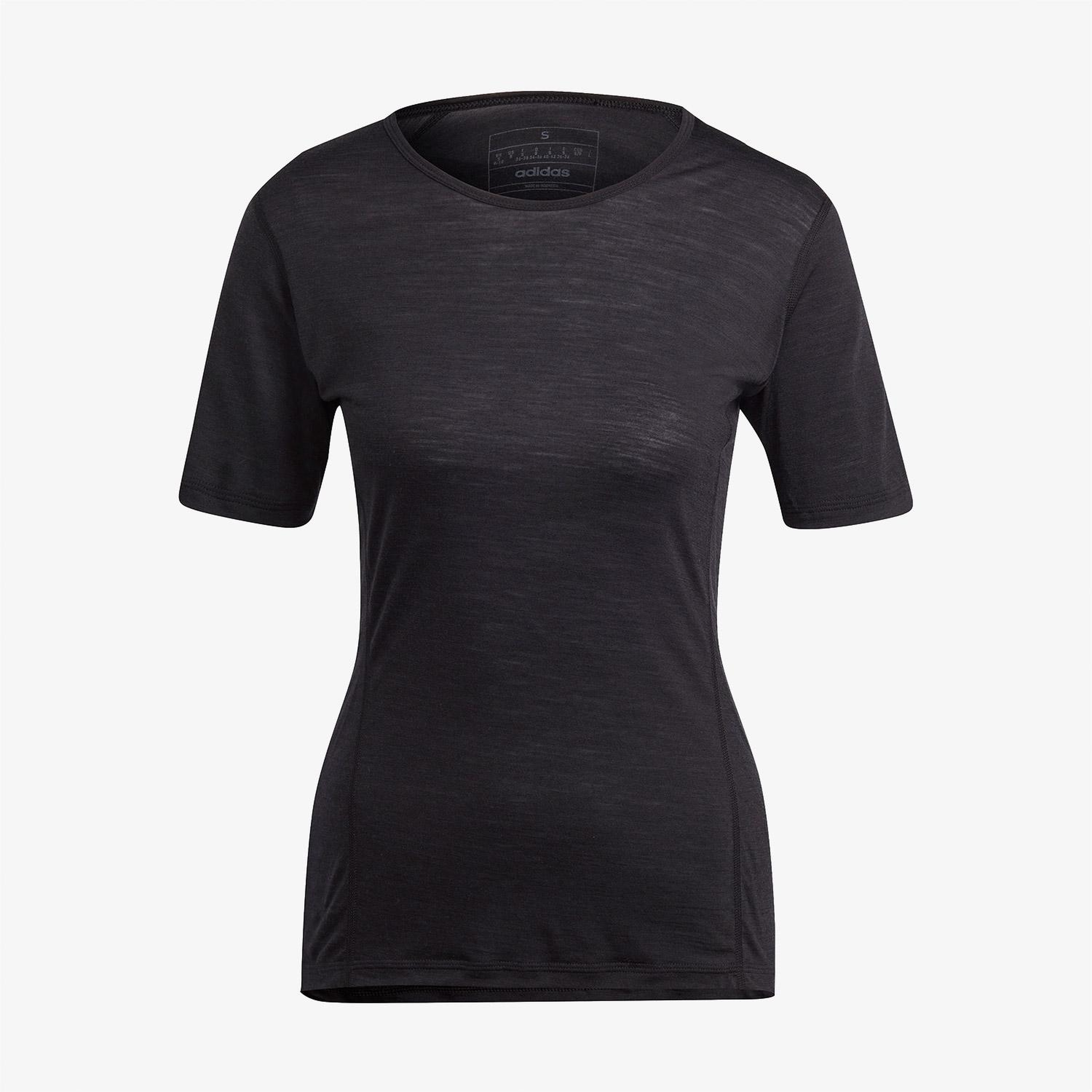 adidas Xperior Merino Kadın Siyah Antrenman T-Shirt