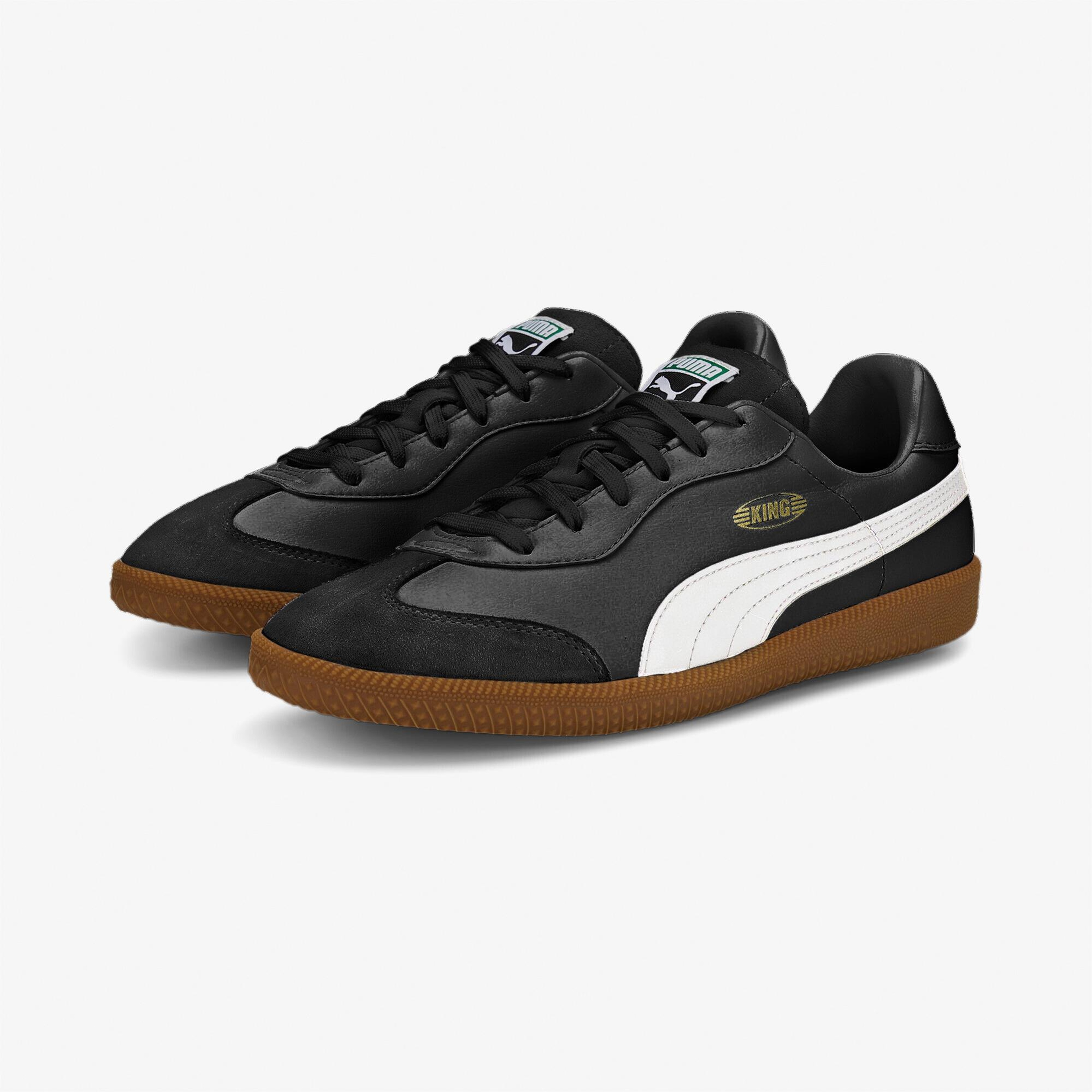 Puma King 21 IT Erkek Siyah Spor Ayakkabı