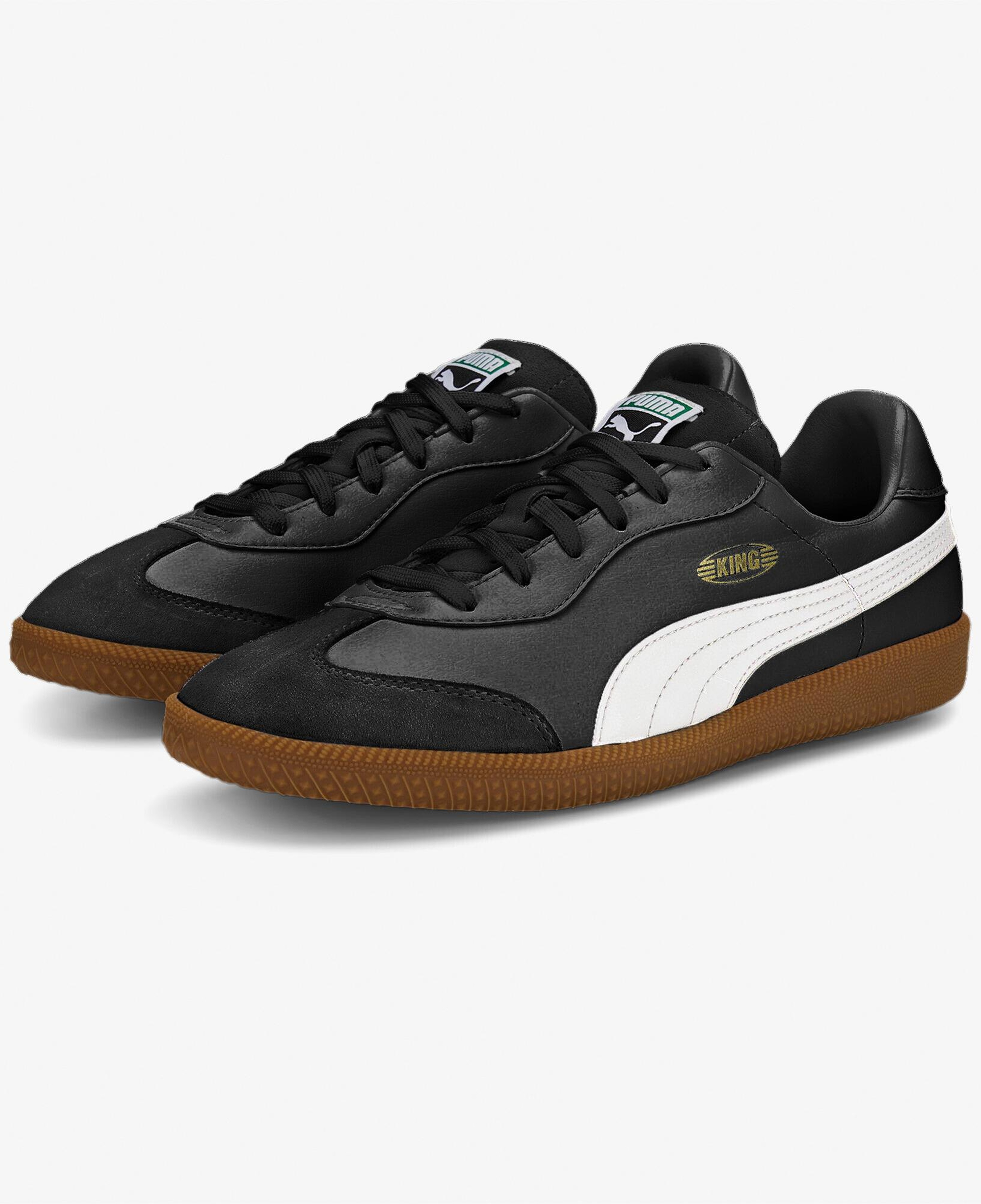 Puma King 21 IT Erkek Siyah Spor Ayakkabı
