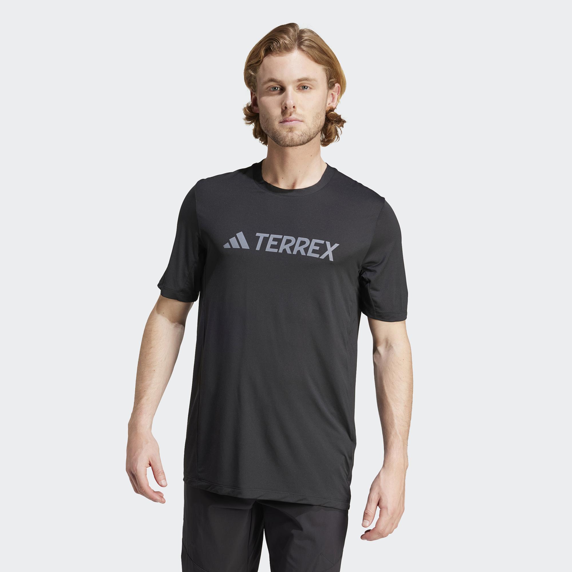 adidas Terrex Multi Endurance Tech Erkek Siyah Günlük T-Shirt