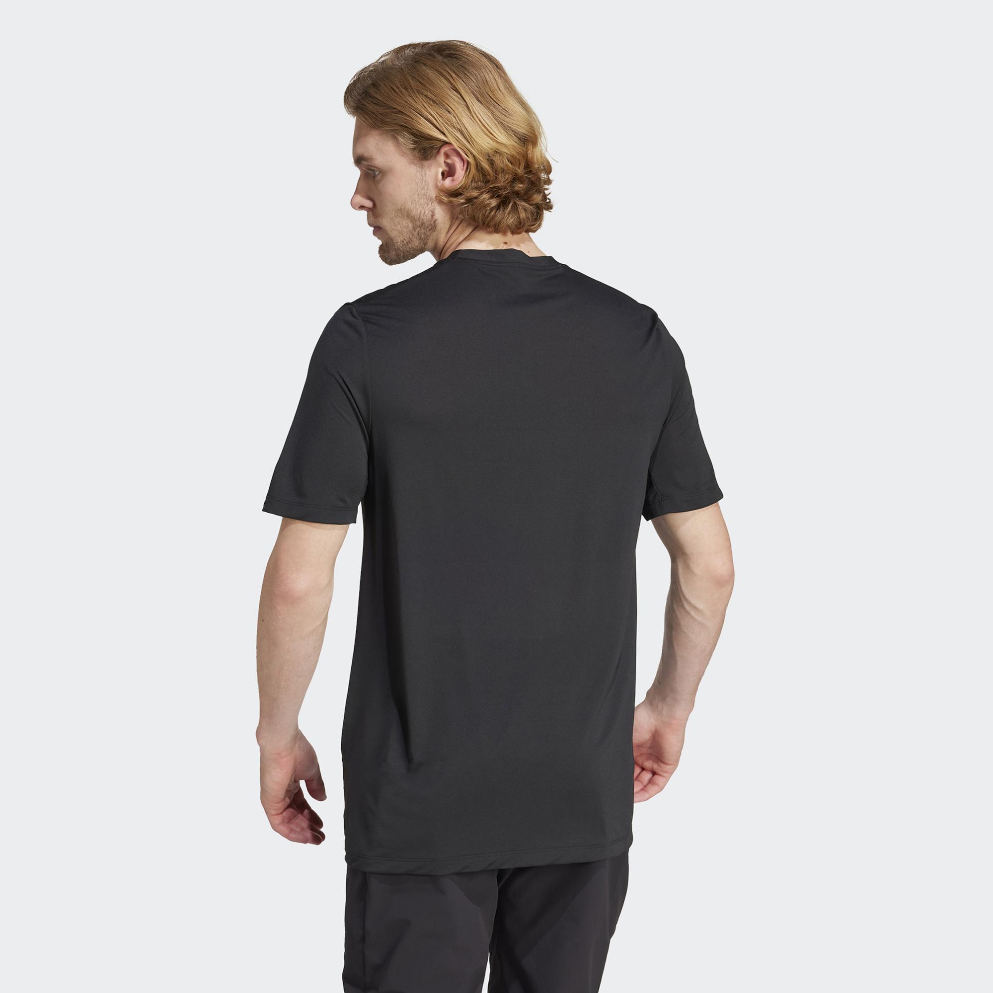 adidas Terrex Multi Endurance Tech Erkek Siyah Günlük T-Shirt