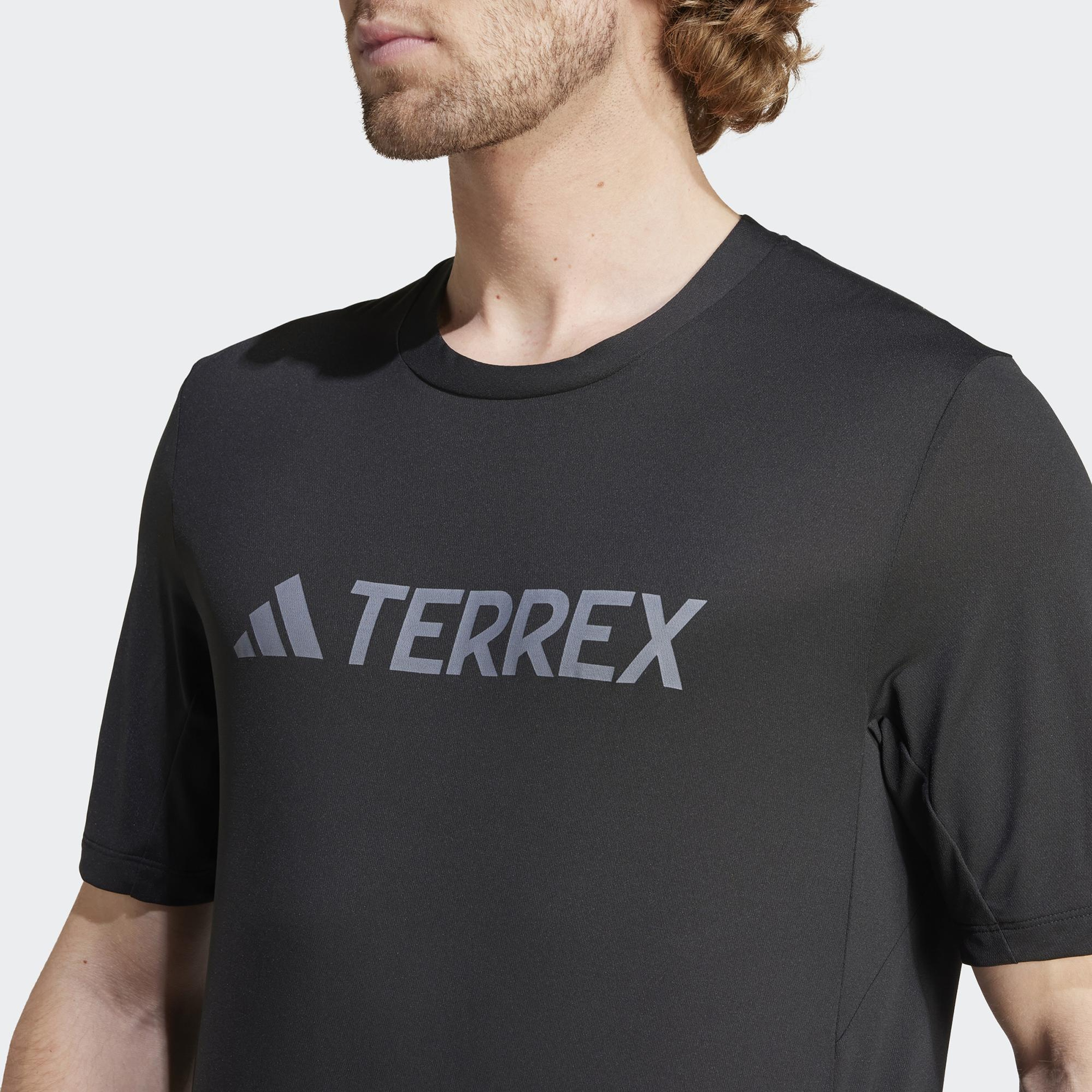 adidas Terrex Multi Endurance Tech Erkek Siyah Günlük T-Shirt