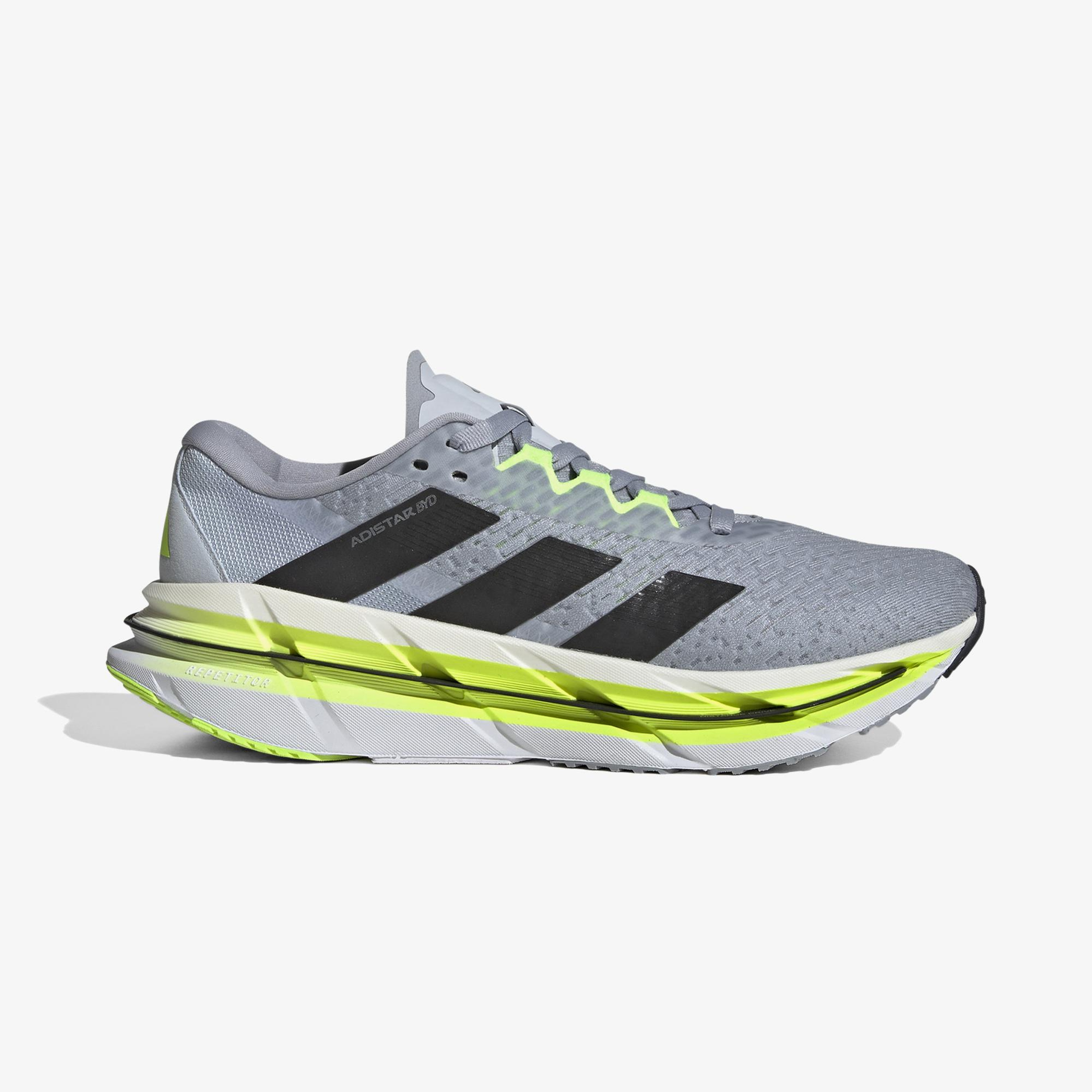 adidas Adistar Byd Erkek Gri Koşu Ayakkabısı