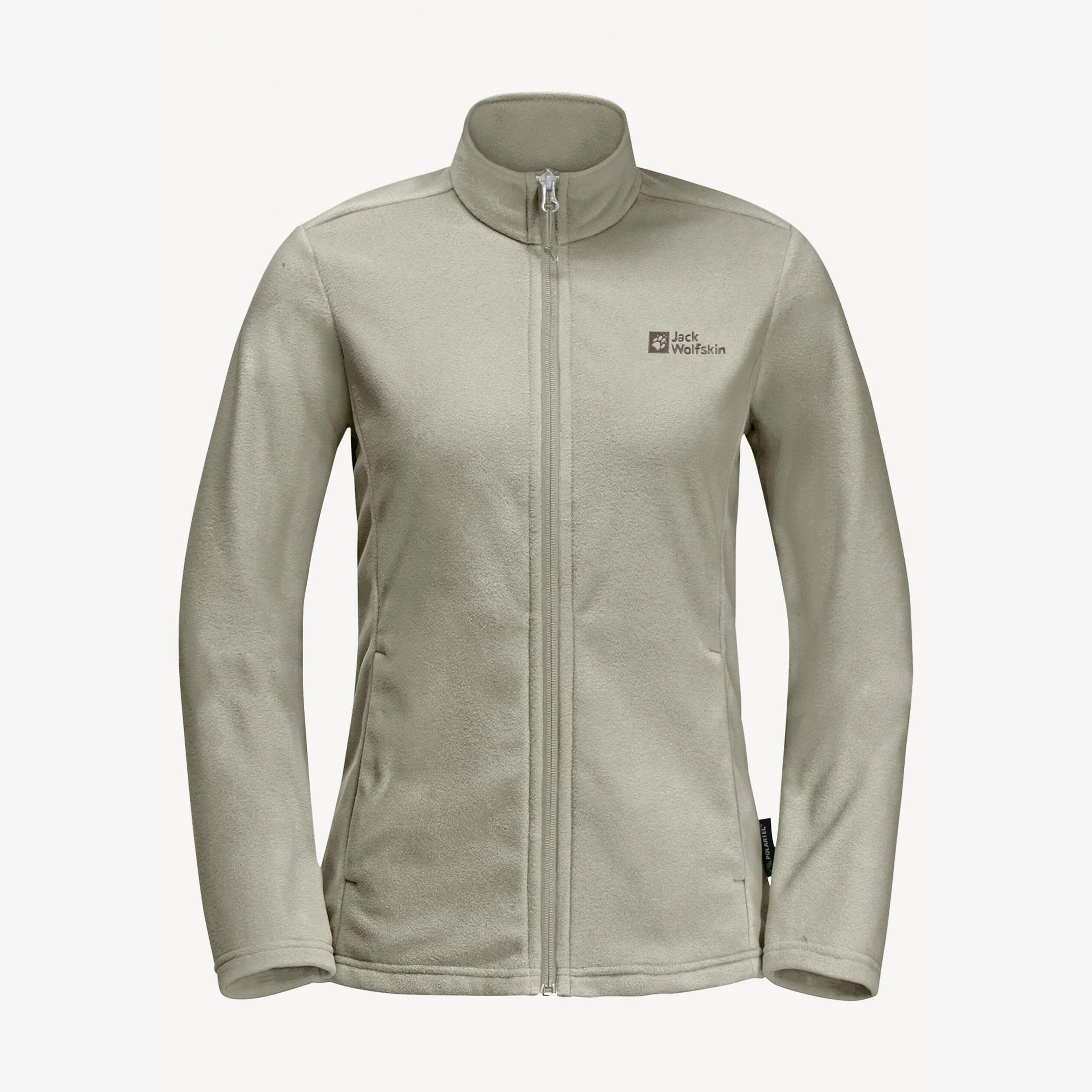 Jack Wolfskin Taunus Fz Kadın Gri Polar