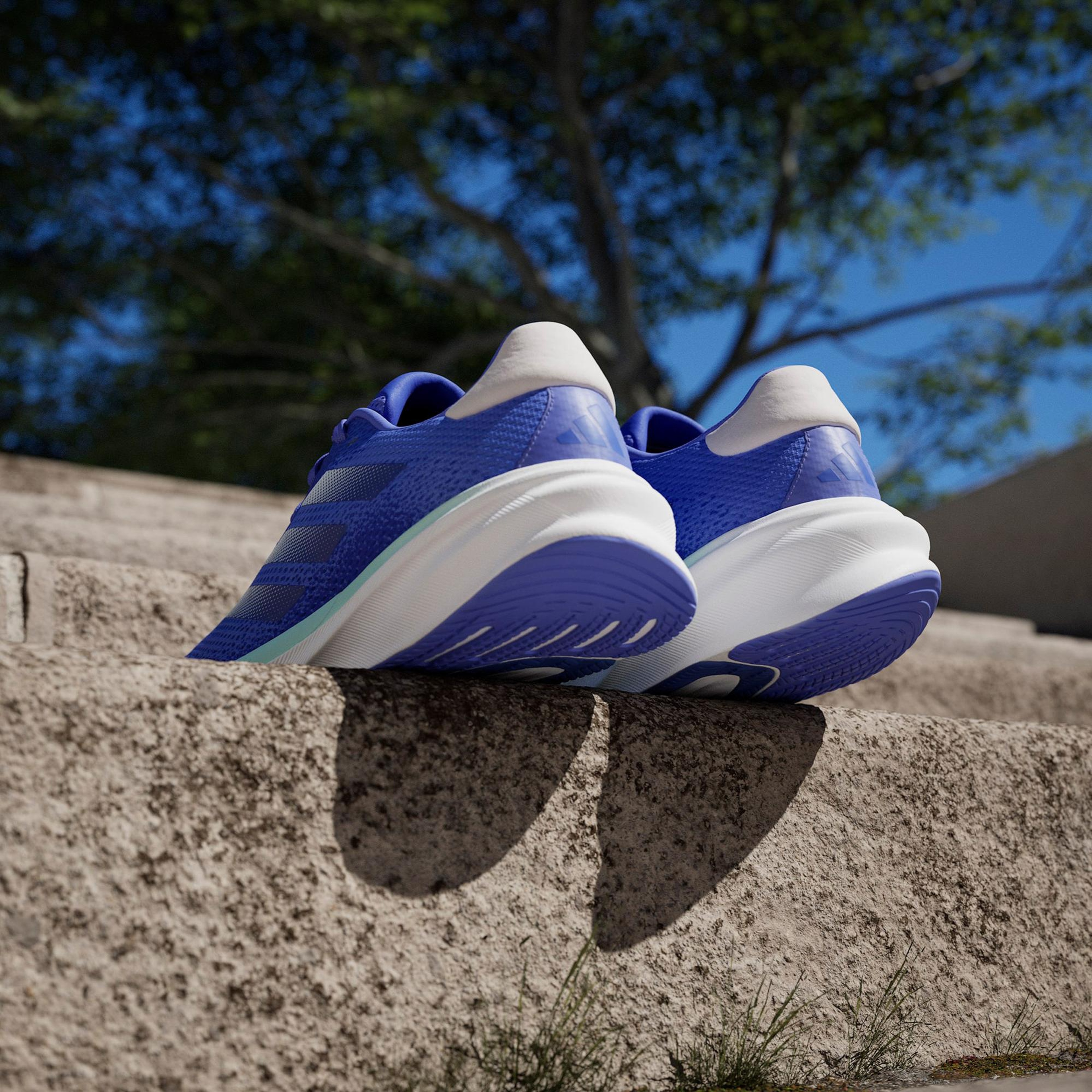 adidas Supernova Stride Erkek Mavi Koşu Ayakkabısı