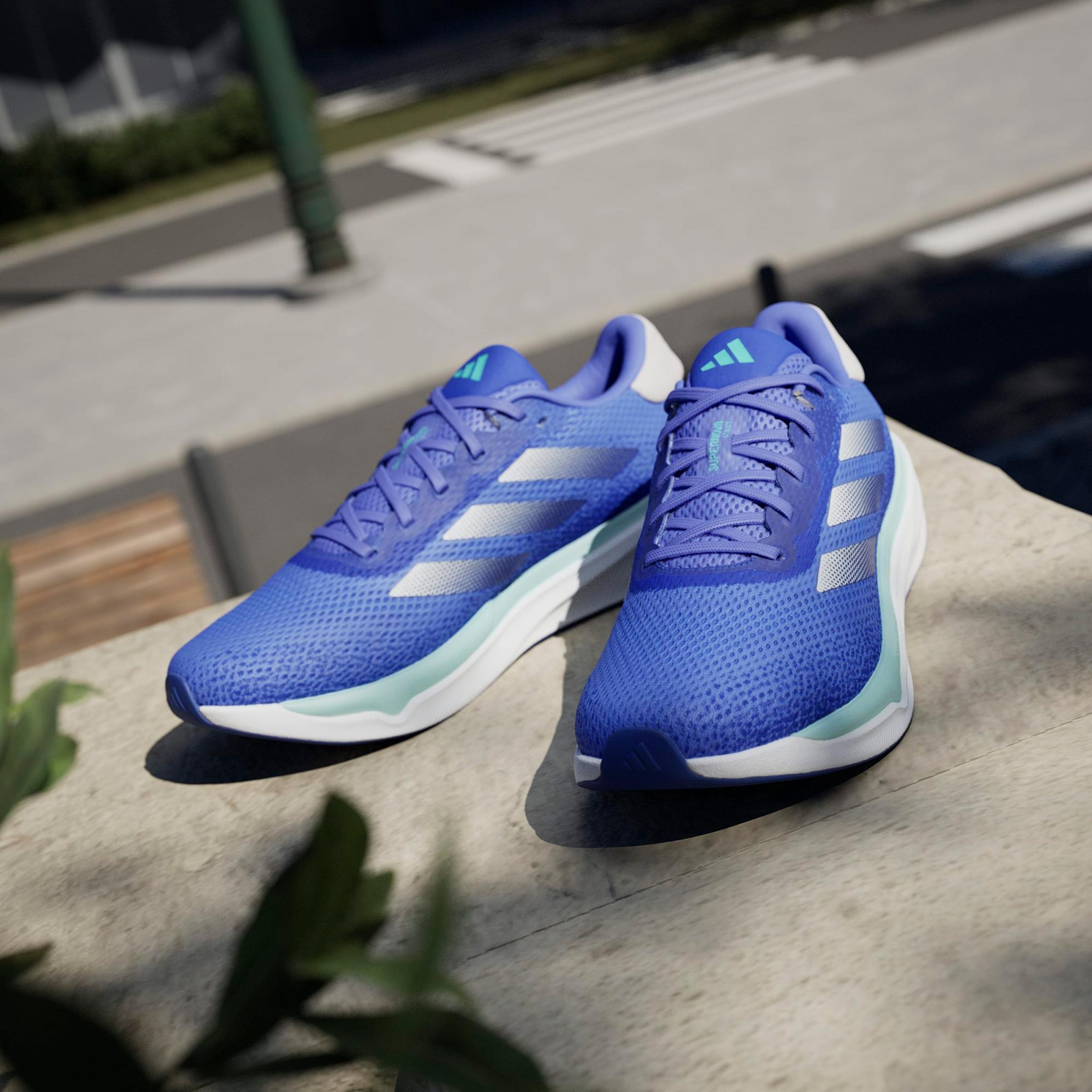 adidas Supernova Stride Erkek Mavi Koşu Ayakkabısı