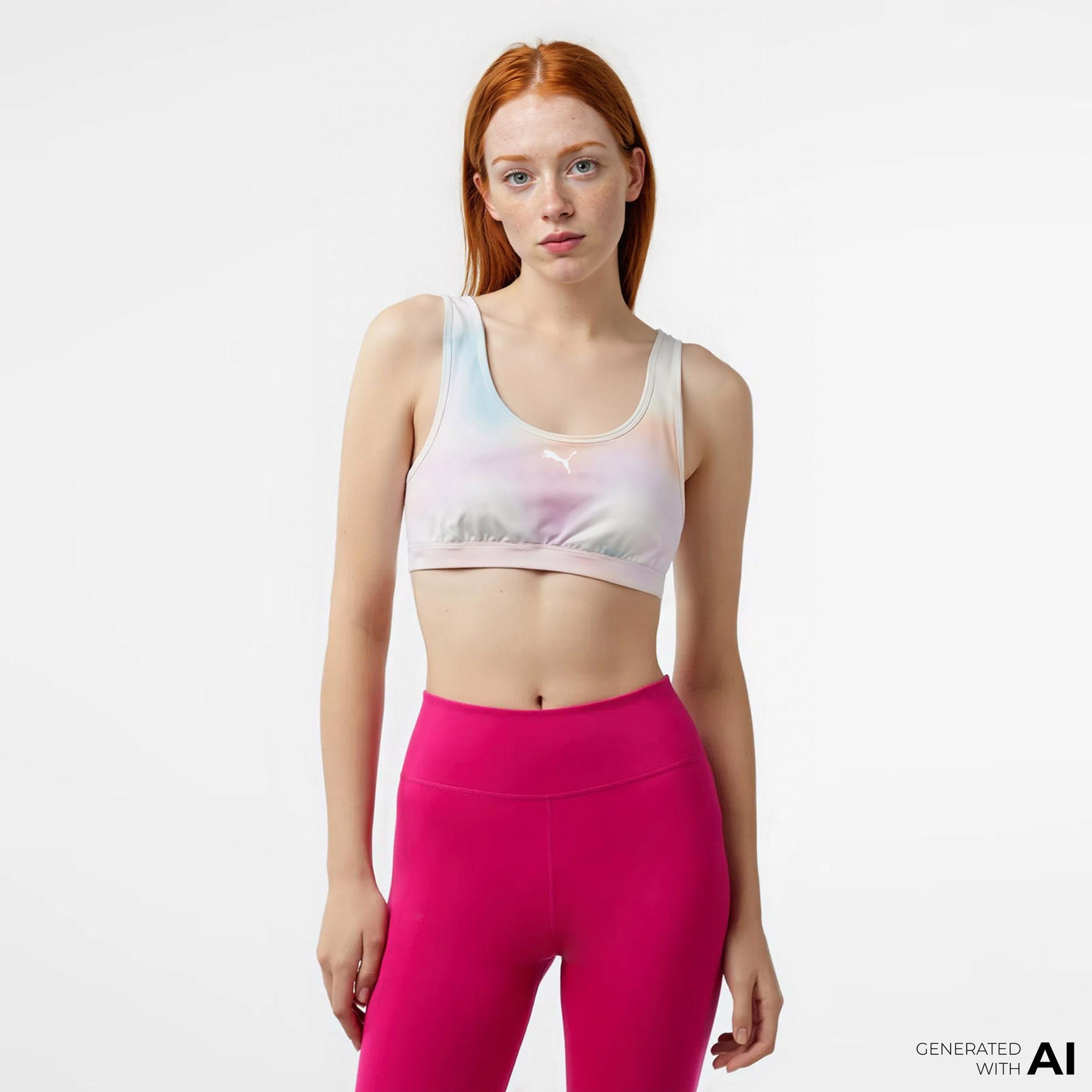 Puma 4Keeps -P Kadın Kırmızı Antrenman Bra