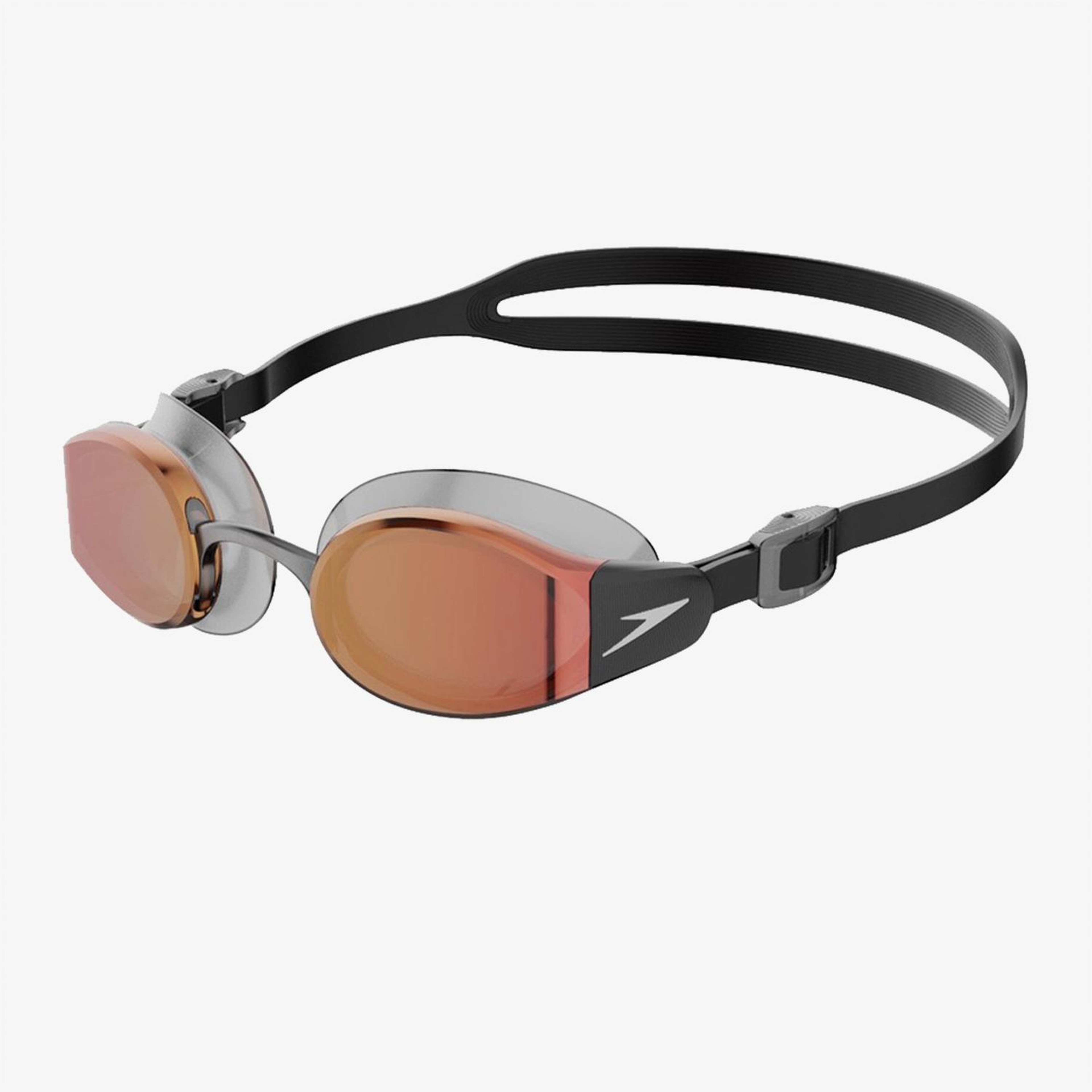 Speedo Mariner Pro Mirrored Unisex Siyah Yüzücü Gözlüğü