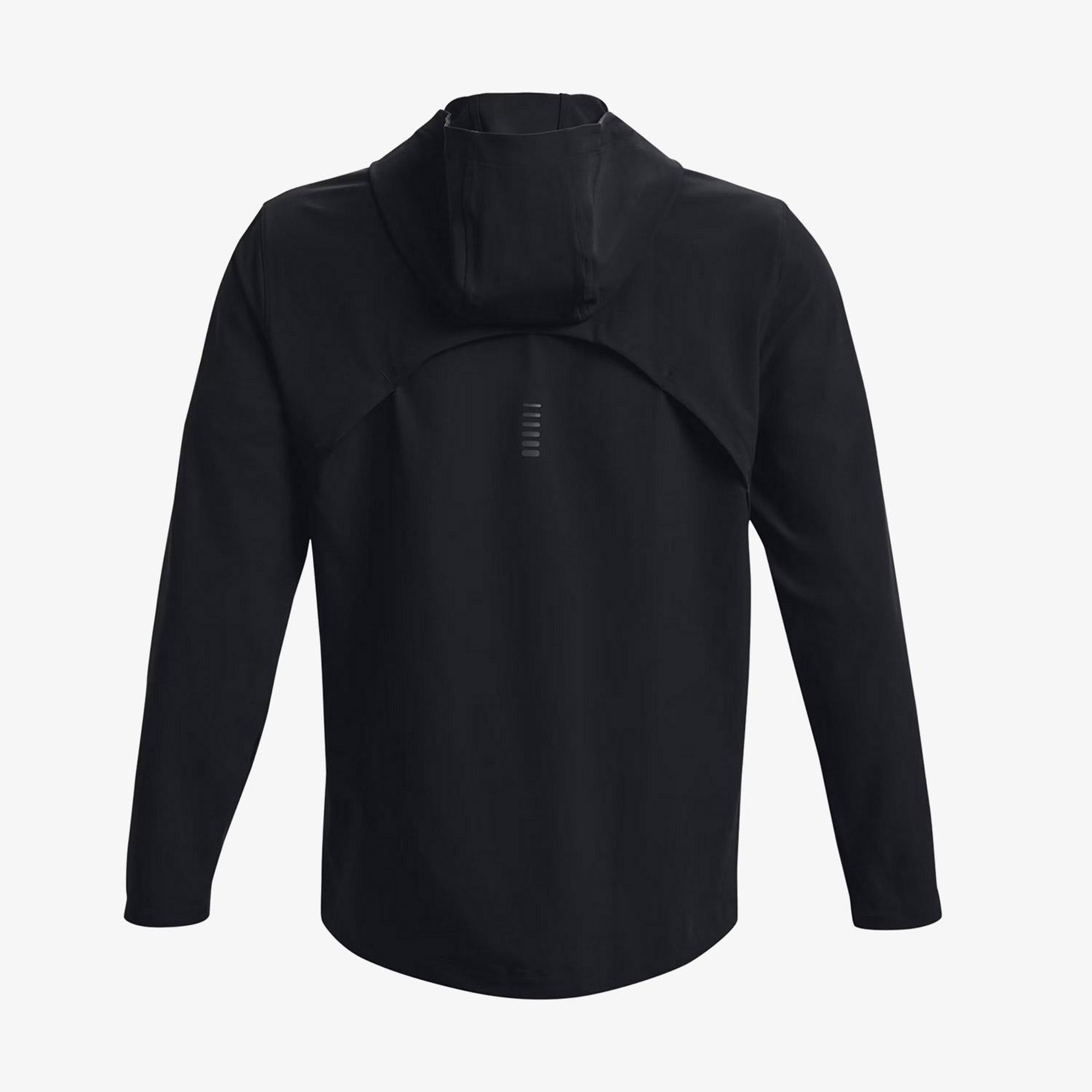 Under Armour Outrun The Storm Erkek Siyah Koşu Ceket