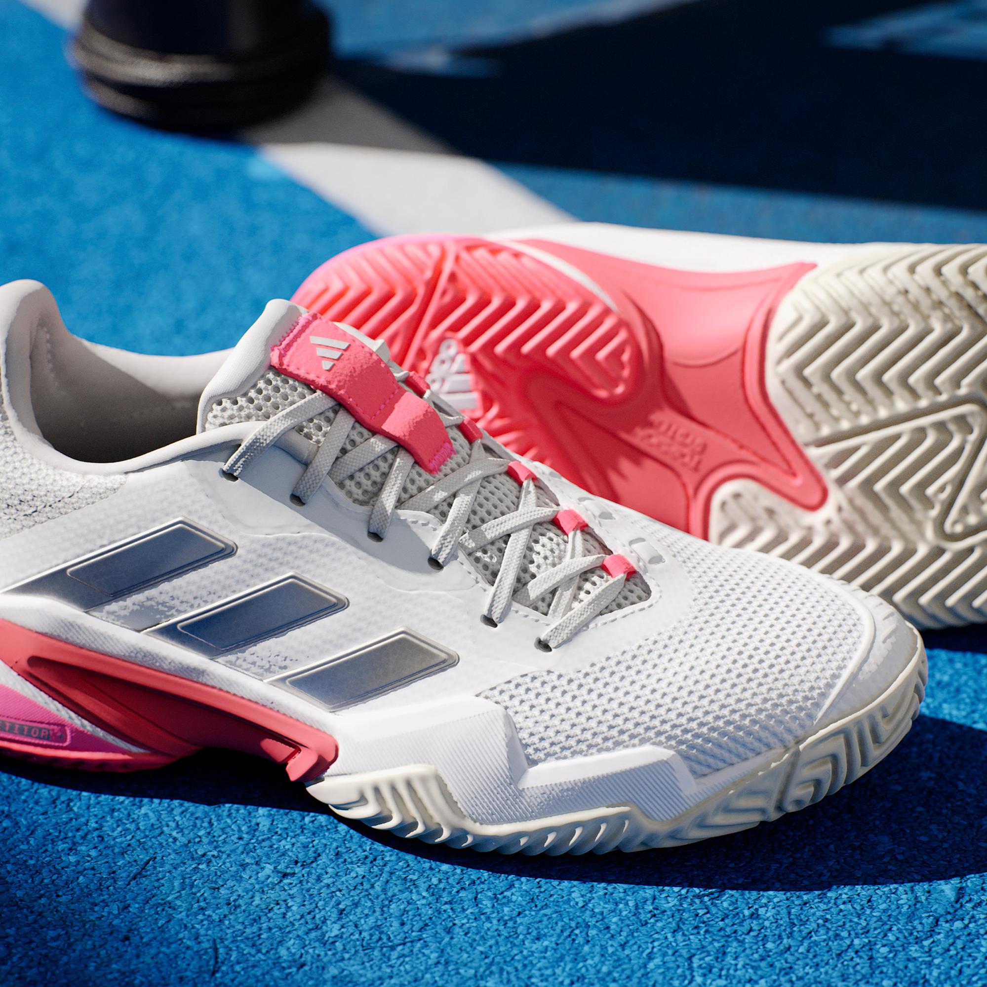 adidas Barricade 13 Kadın Beyaz Tenis Ayakkabısı