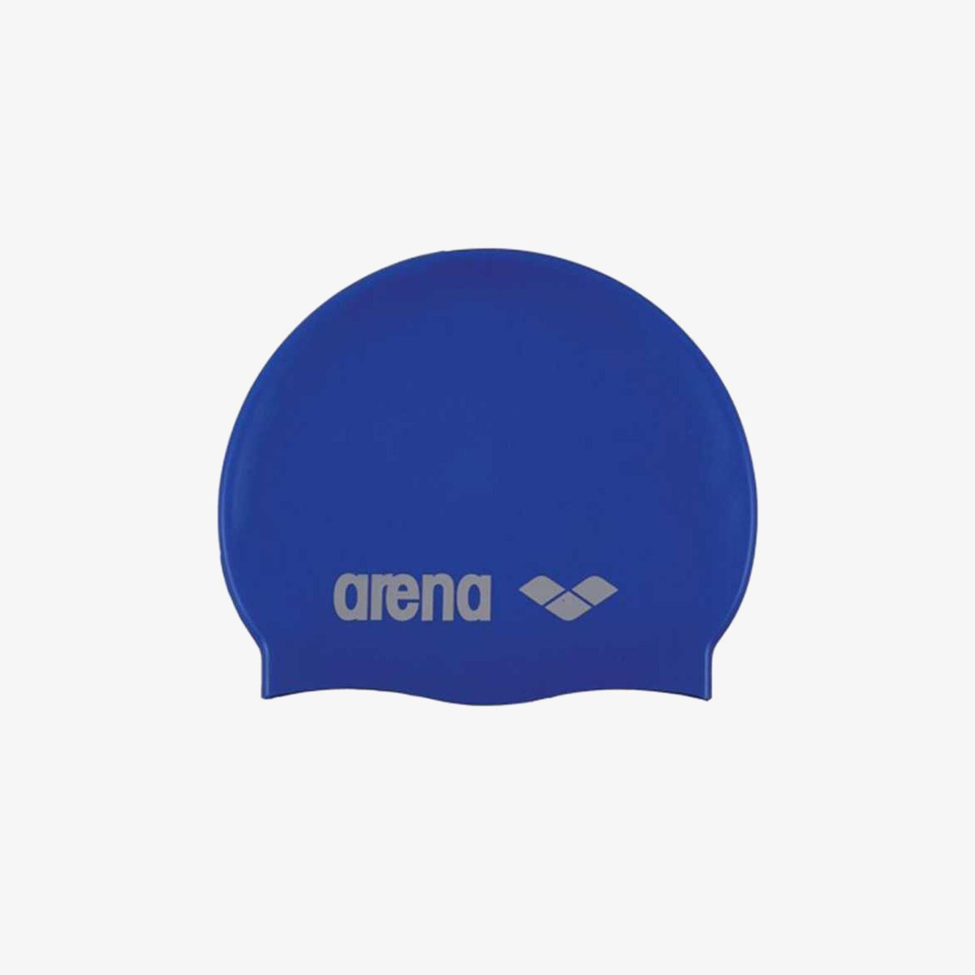 Arena Classic Silicone Unisex Mavi Yüzme Bonesi