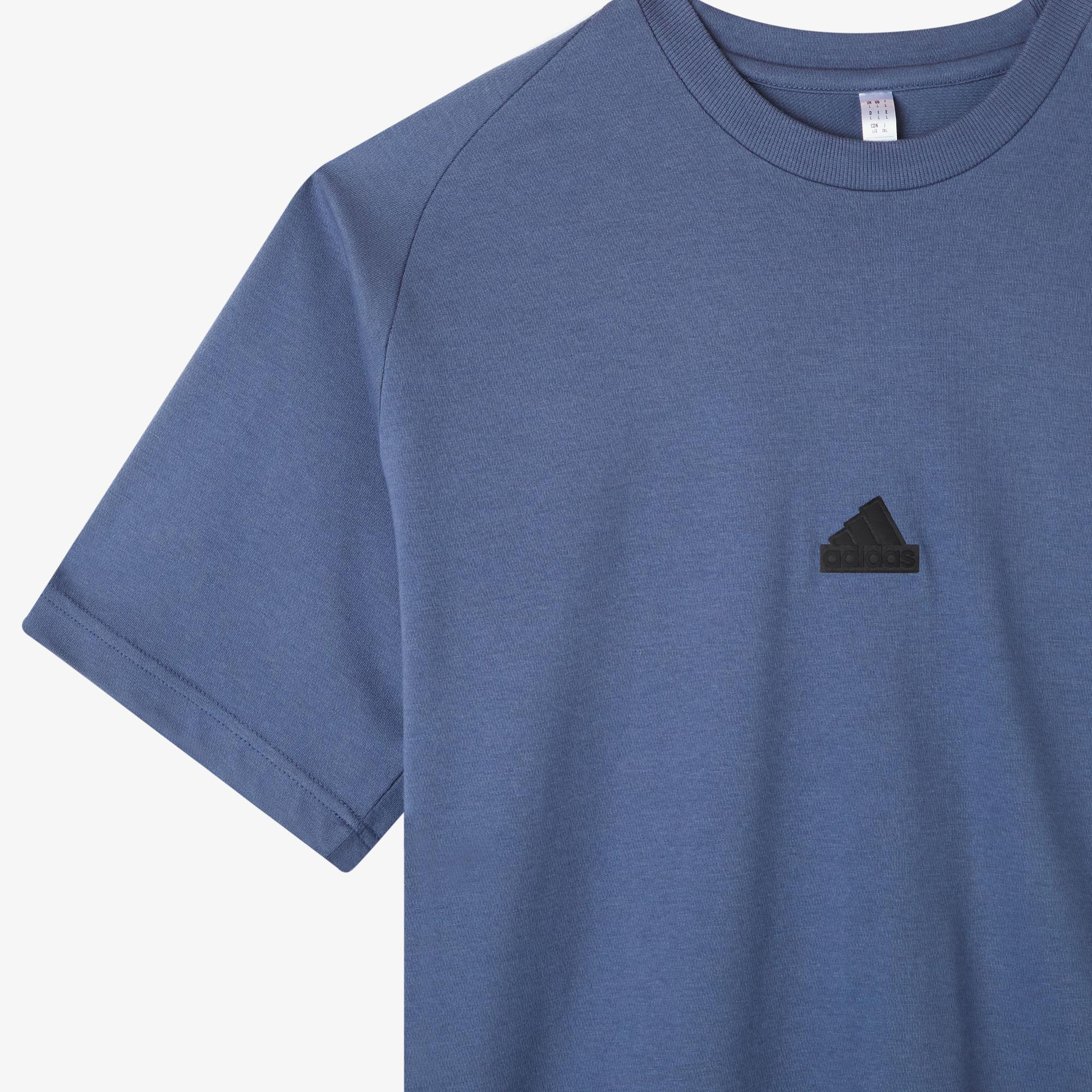 adidas Z.N.E. Tee Erkek Mavi Günlük T-Shirt