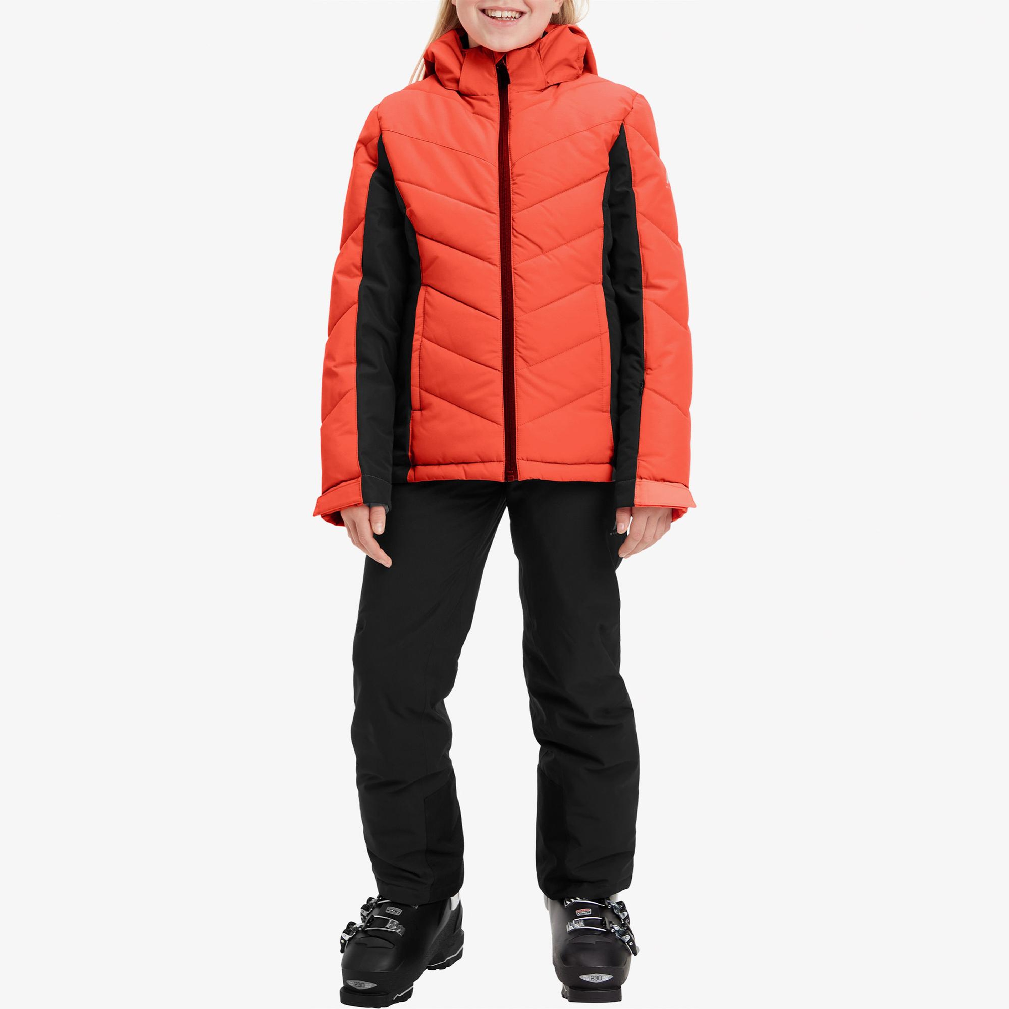 McKinley Gruti Çocuk Kırmızı Kayak Montu