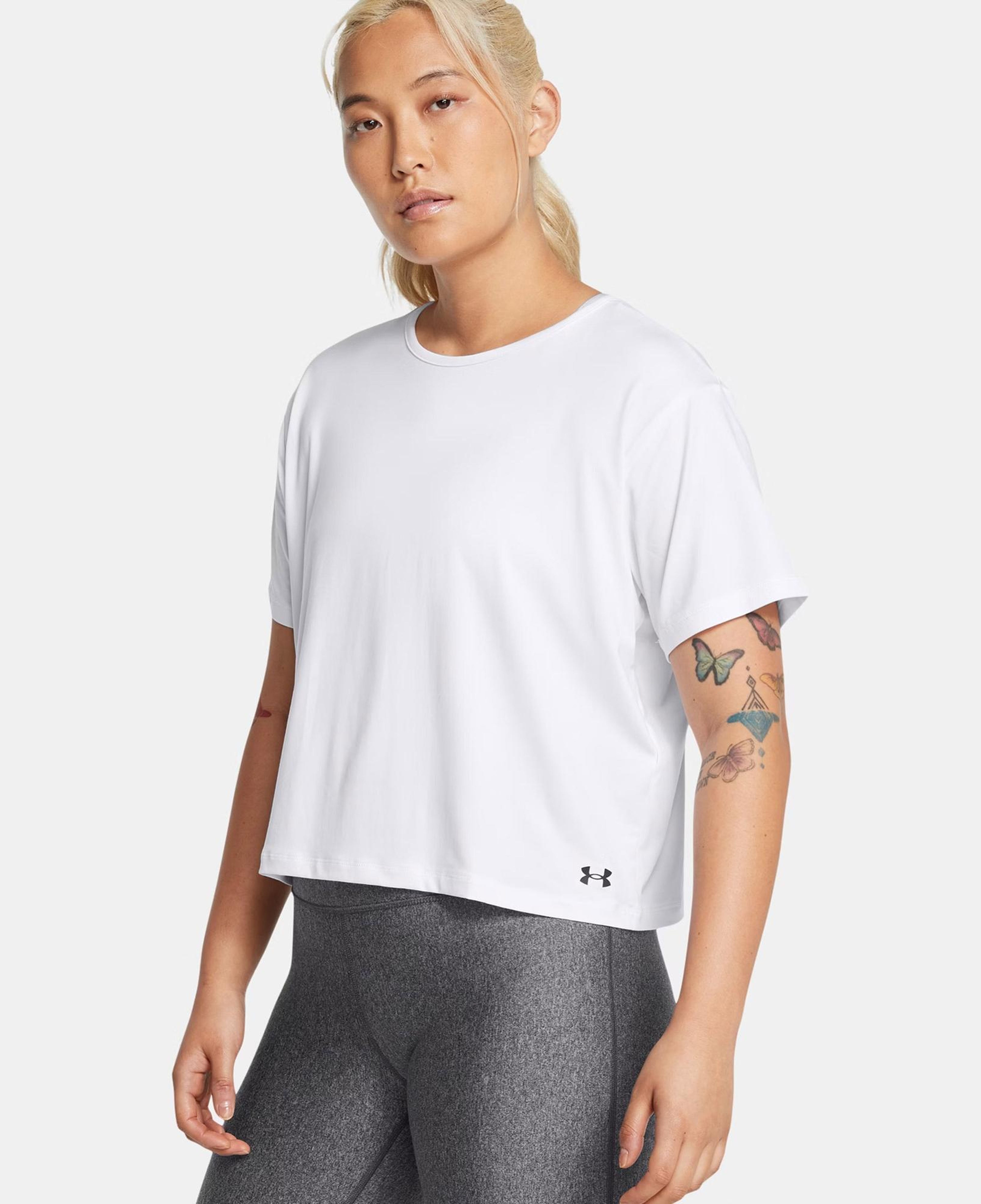 Under Armour Motion Kadın Beyaz Günlük T-Shirt