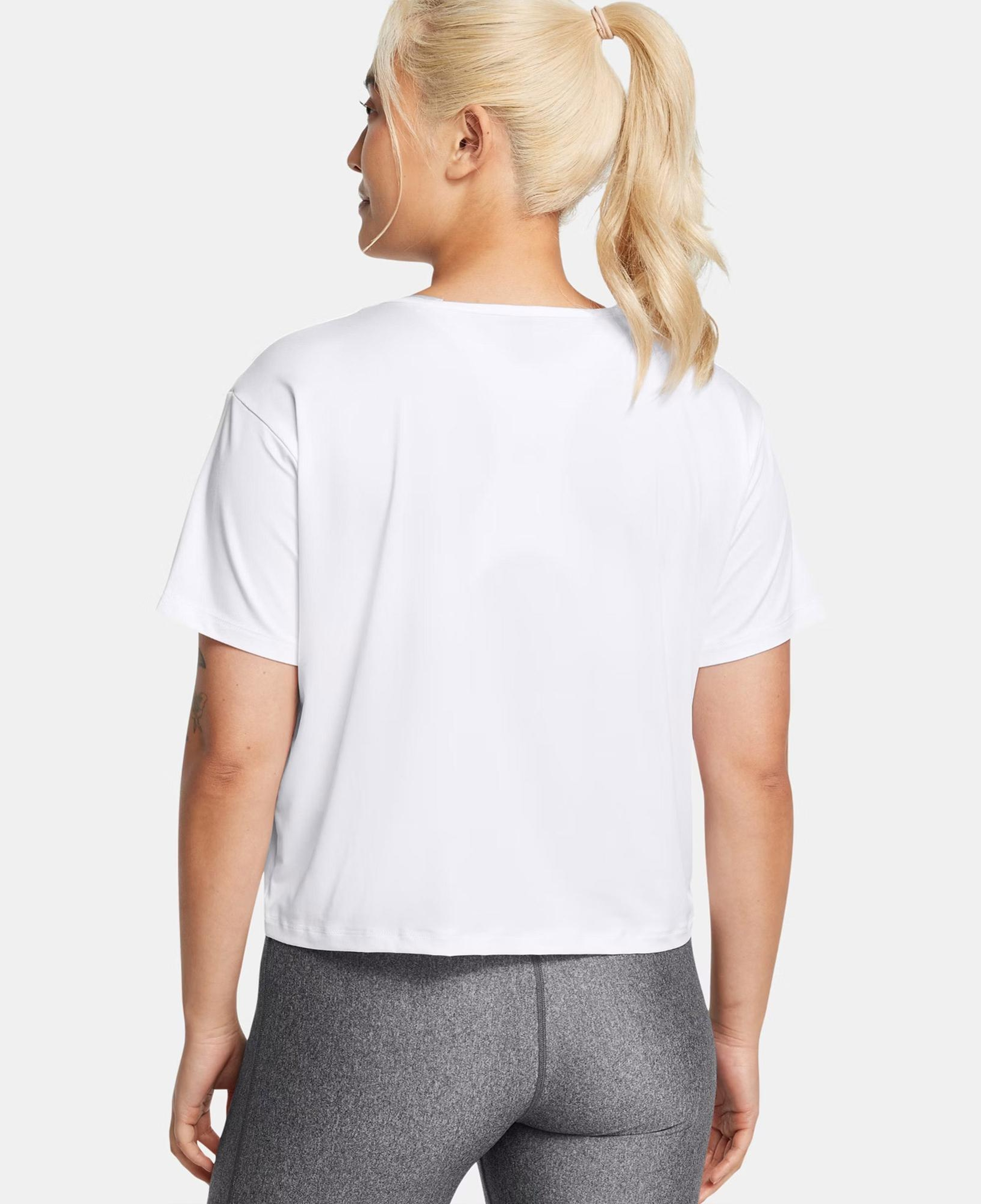 Under Armour Motion Kadın Beyaz Günlük T-Shirt