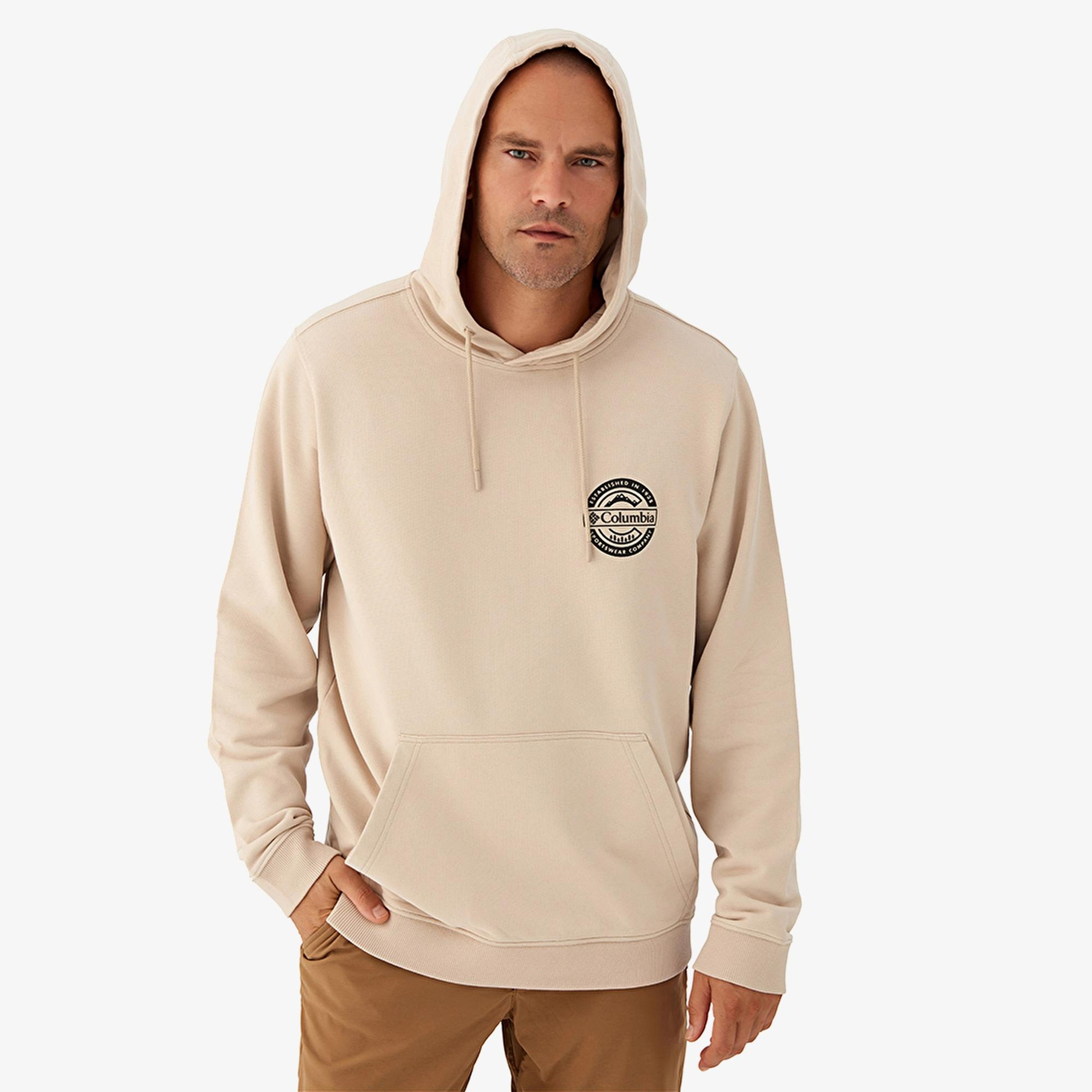 Columbia Framed Erkek Bej Günlük Sweatshirt