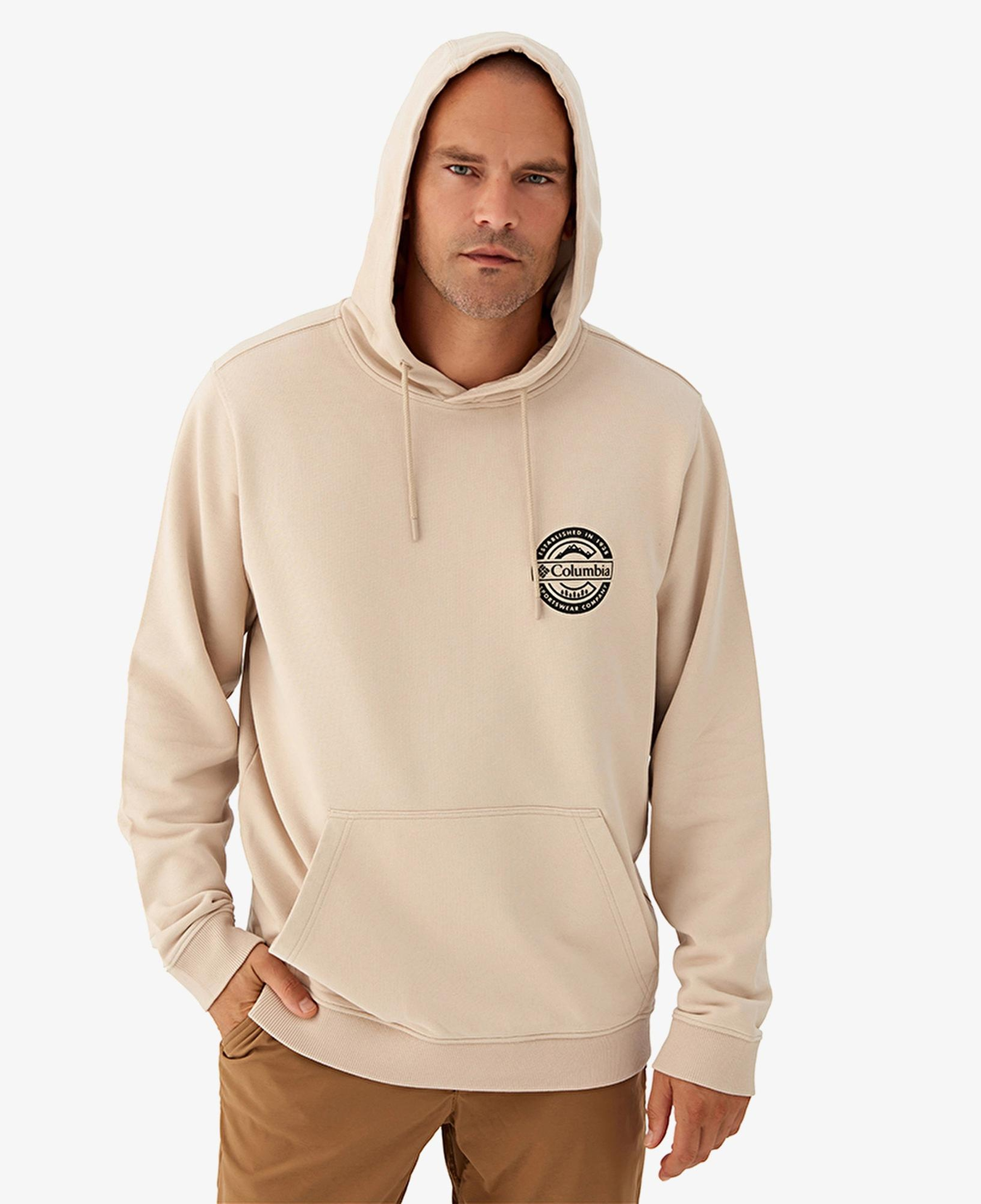 Columbia Framed Erkek Bej Günlük Sweatshirt