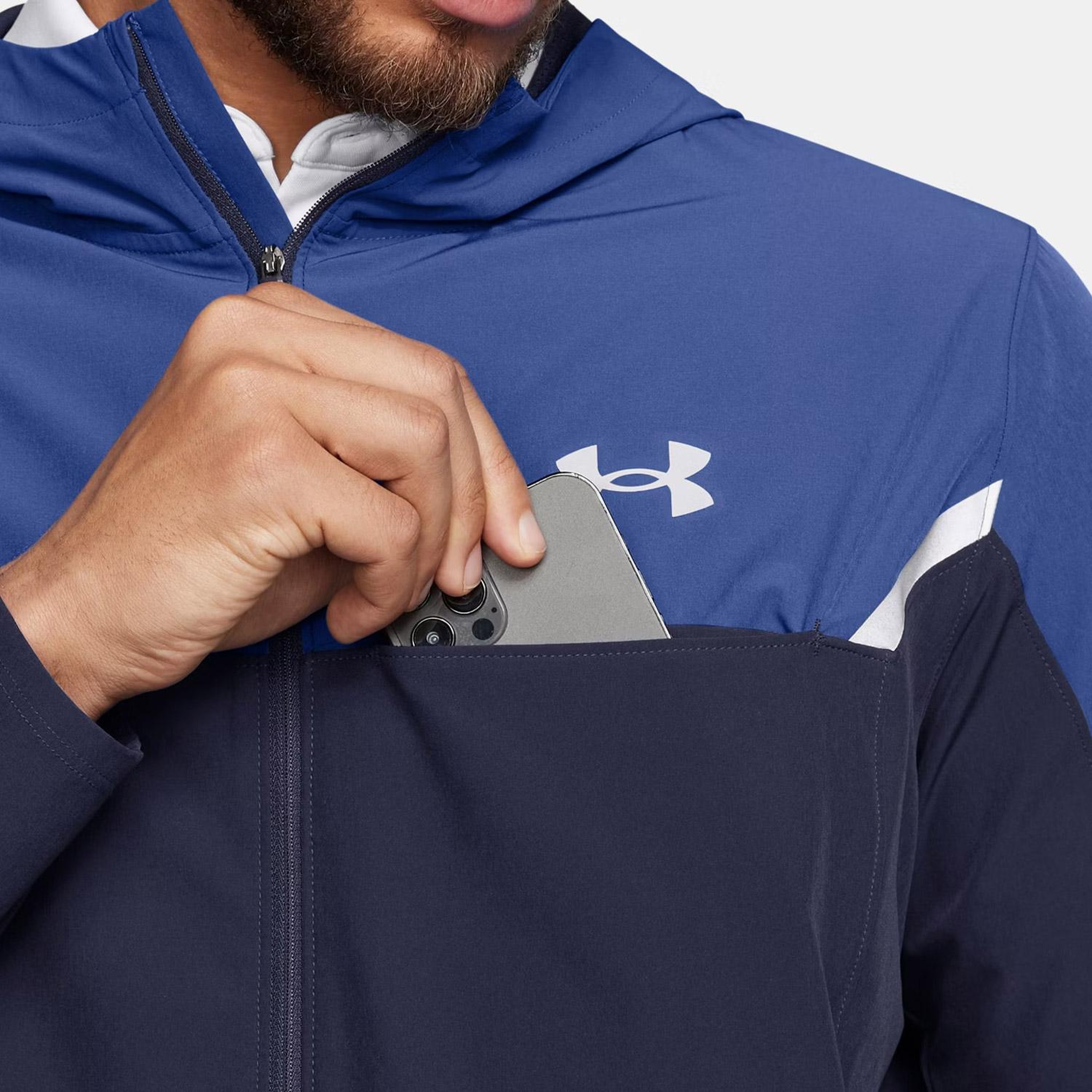 Under Armour Vanish Utility Erkek Lacivert Günlük Ceket