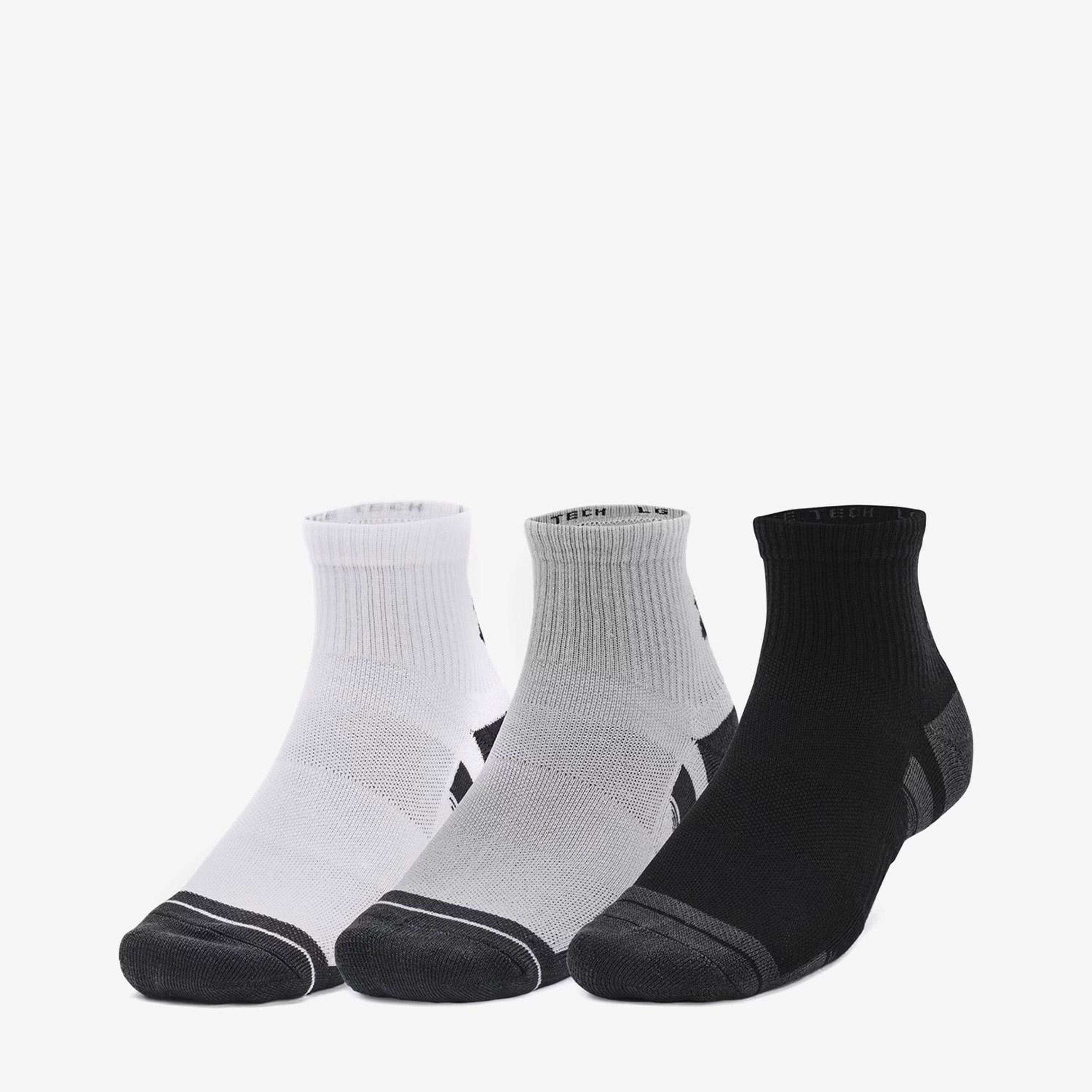 Under Armour Performance Tech Unisex 3lü Renkli Çorap