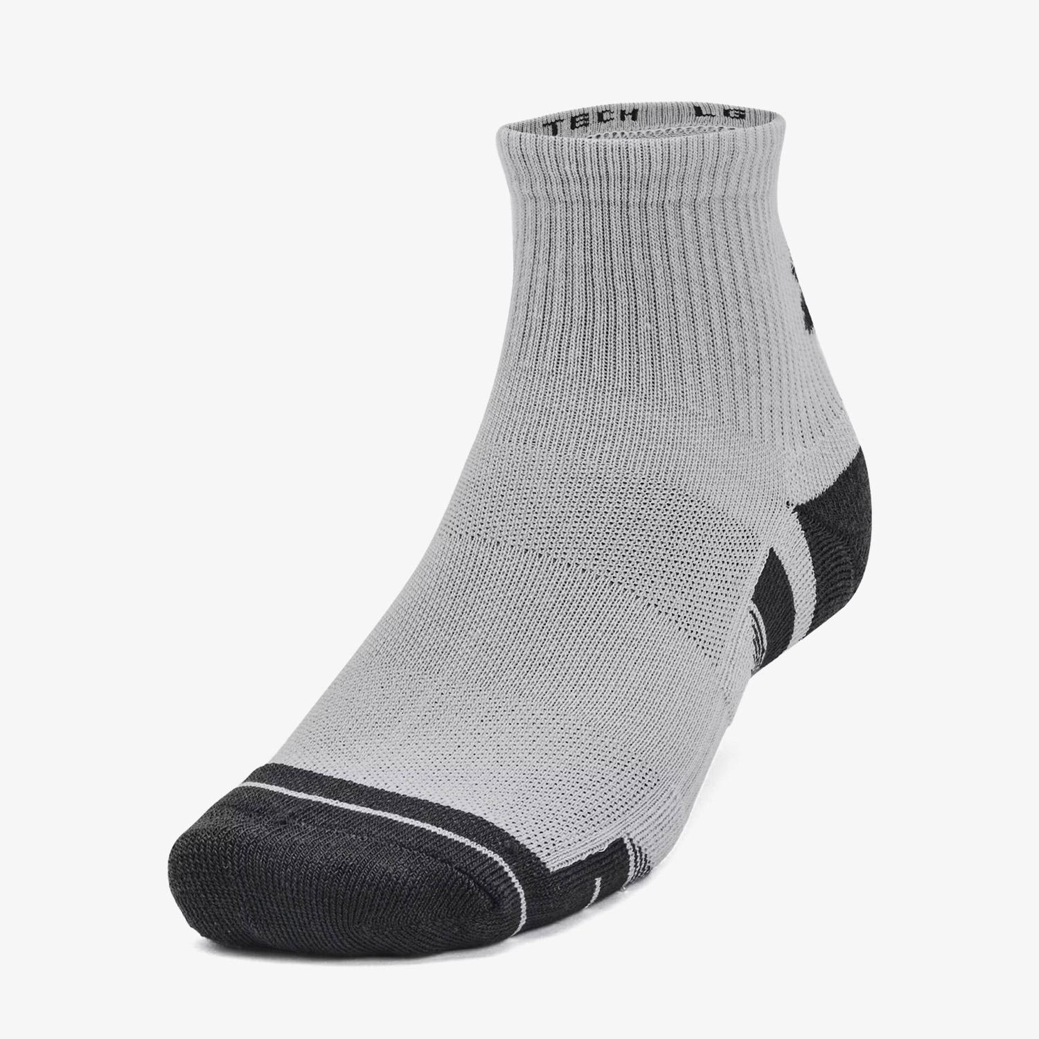 Under Armour Performance Tech Unisex 3lü Renkli Çorap