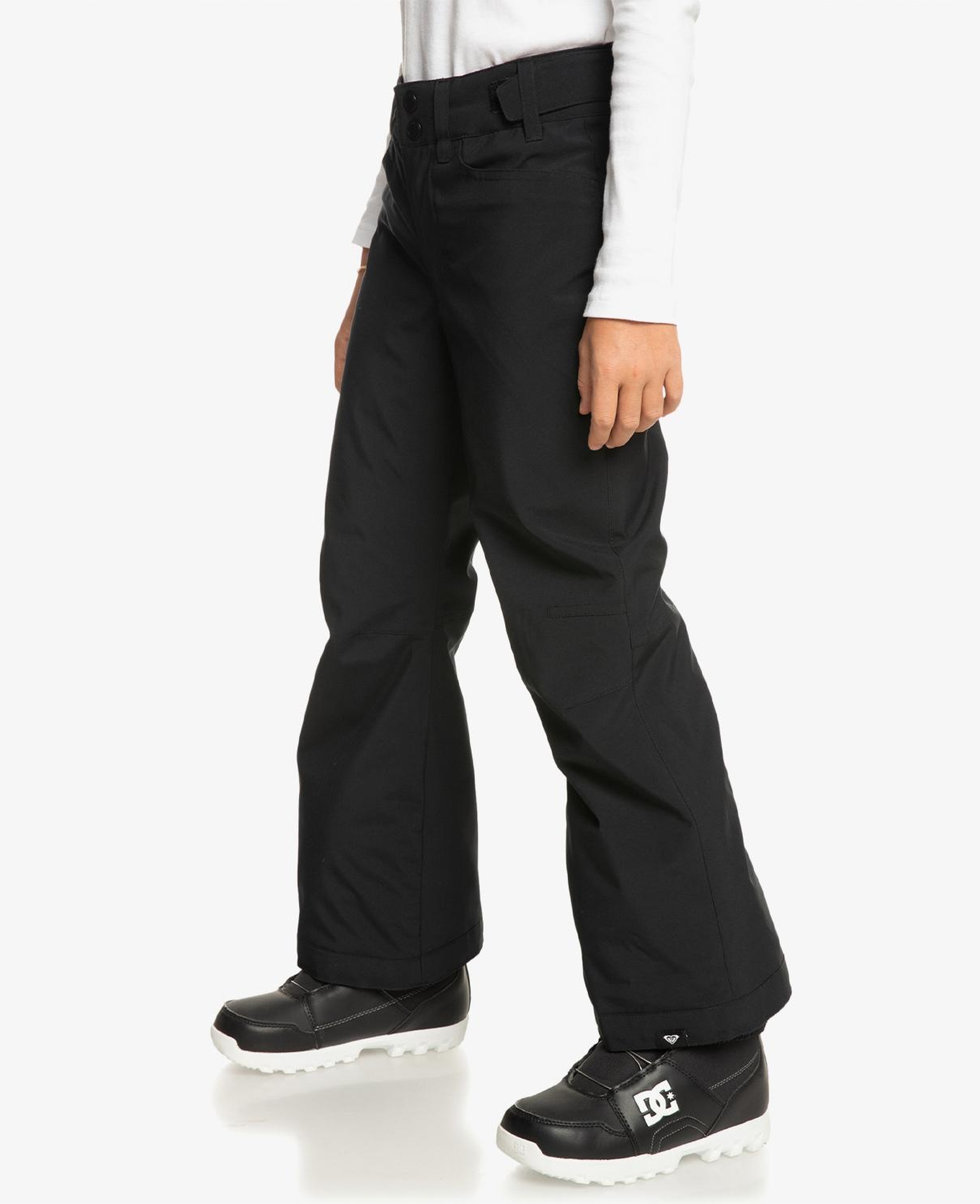 Roxy Backyard Pt Çocuk Siyah Snowboard Pantolonu