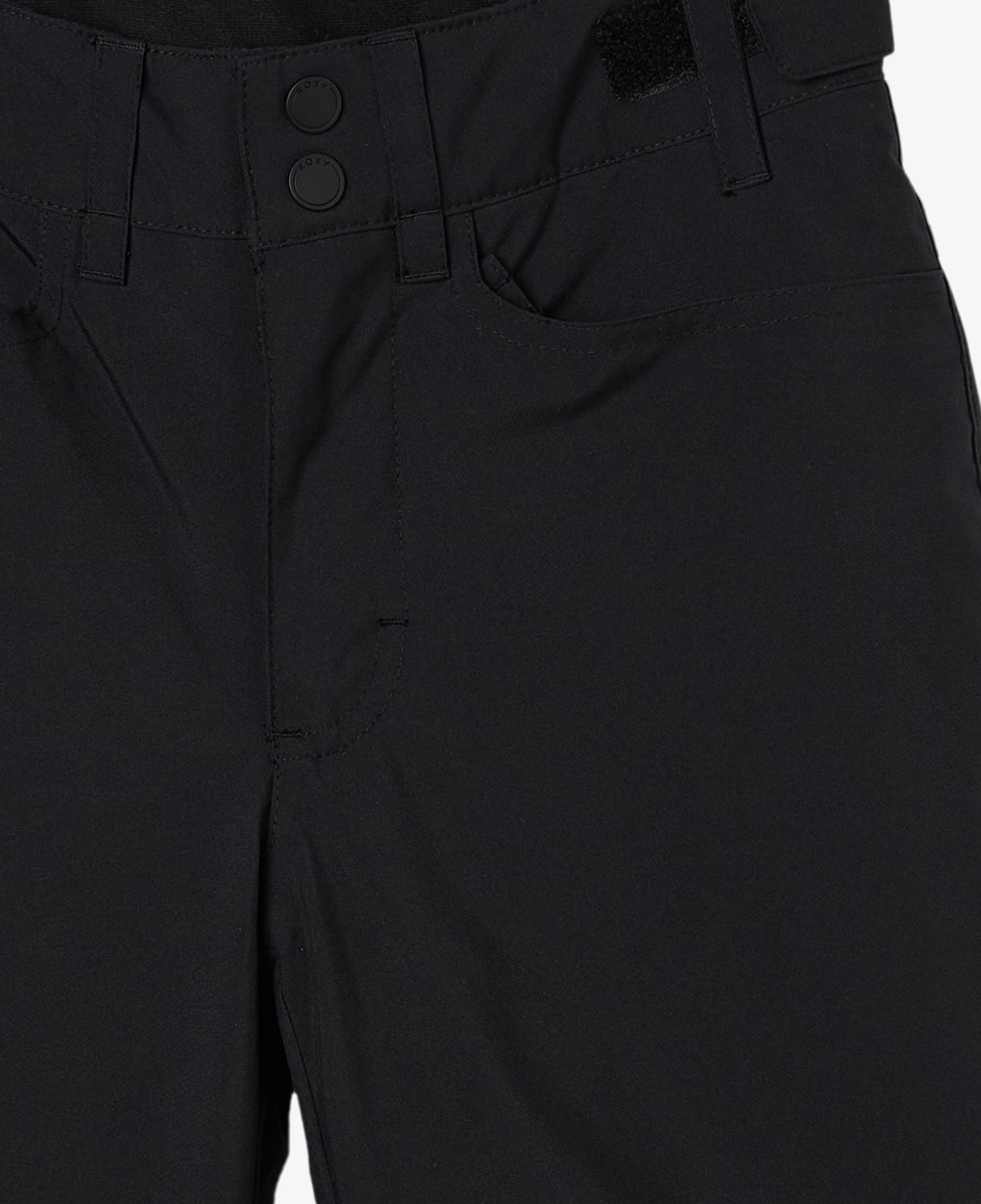 Roxy Backyard Pt Çocuk Siyah Snowboard Pantolonu