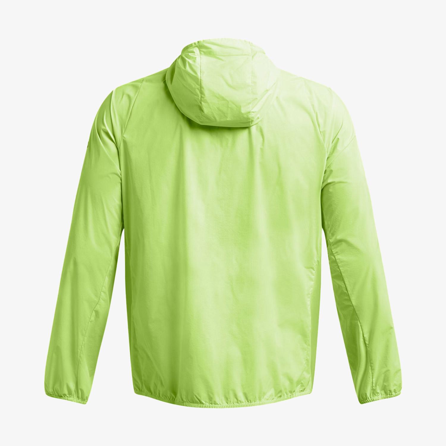 Under Armour Launch Lightweight Erkek Sarı Koşu Ceketi