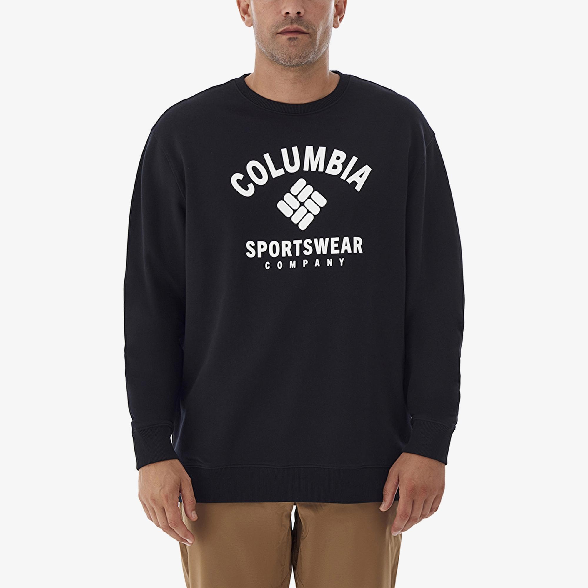 Columbia Athletic Erkek Bej Günlük Sweatshirt