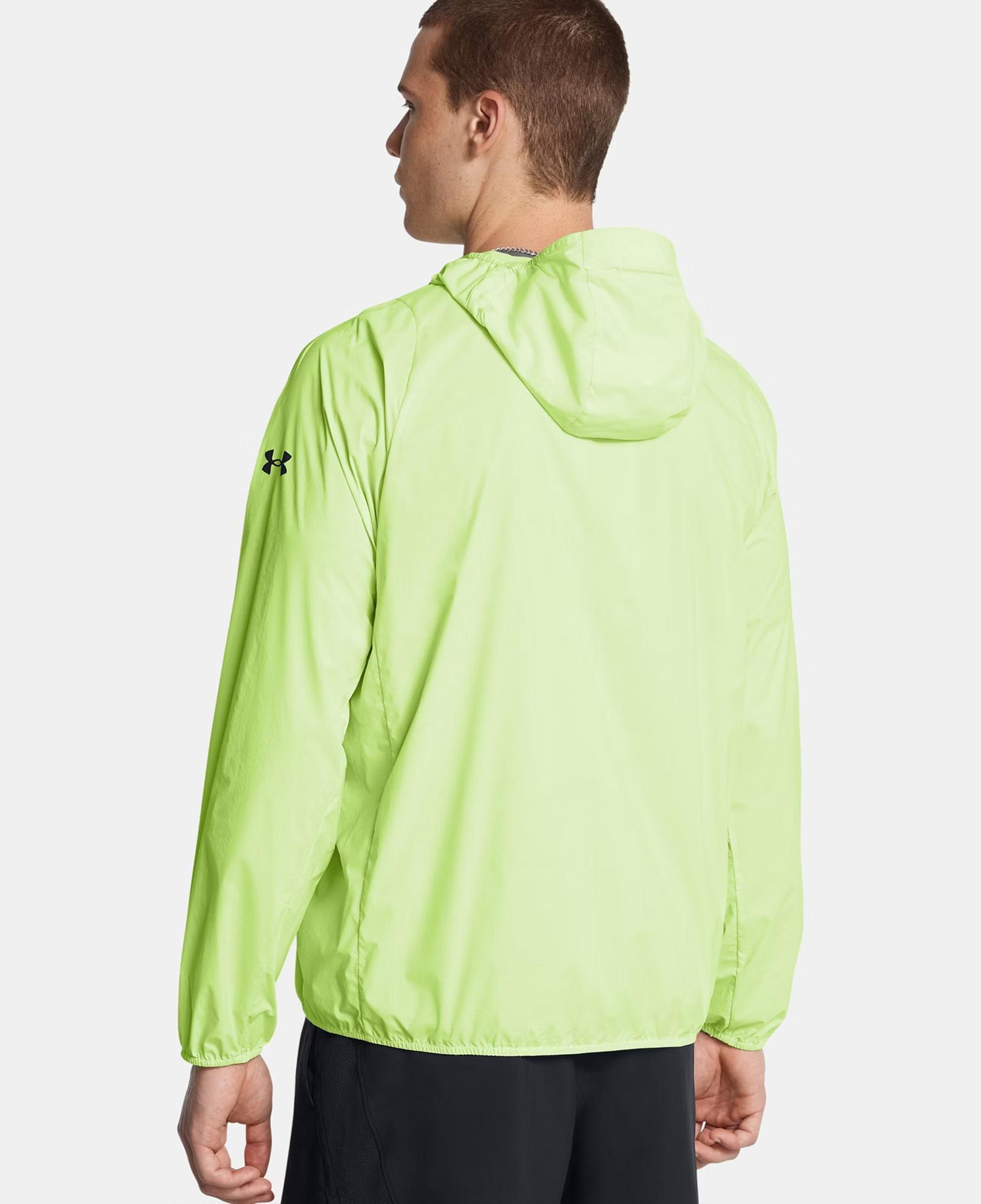 Under Armour Launch Lightweight Erkek Sarı Koşu Ceketi