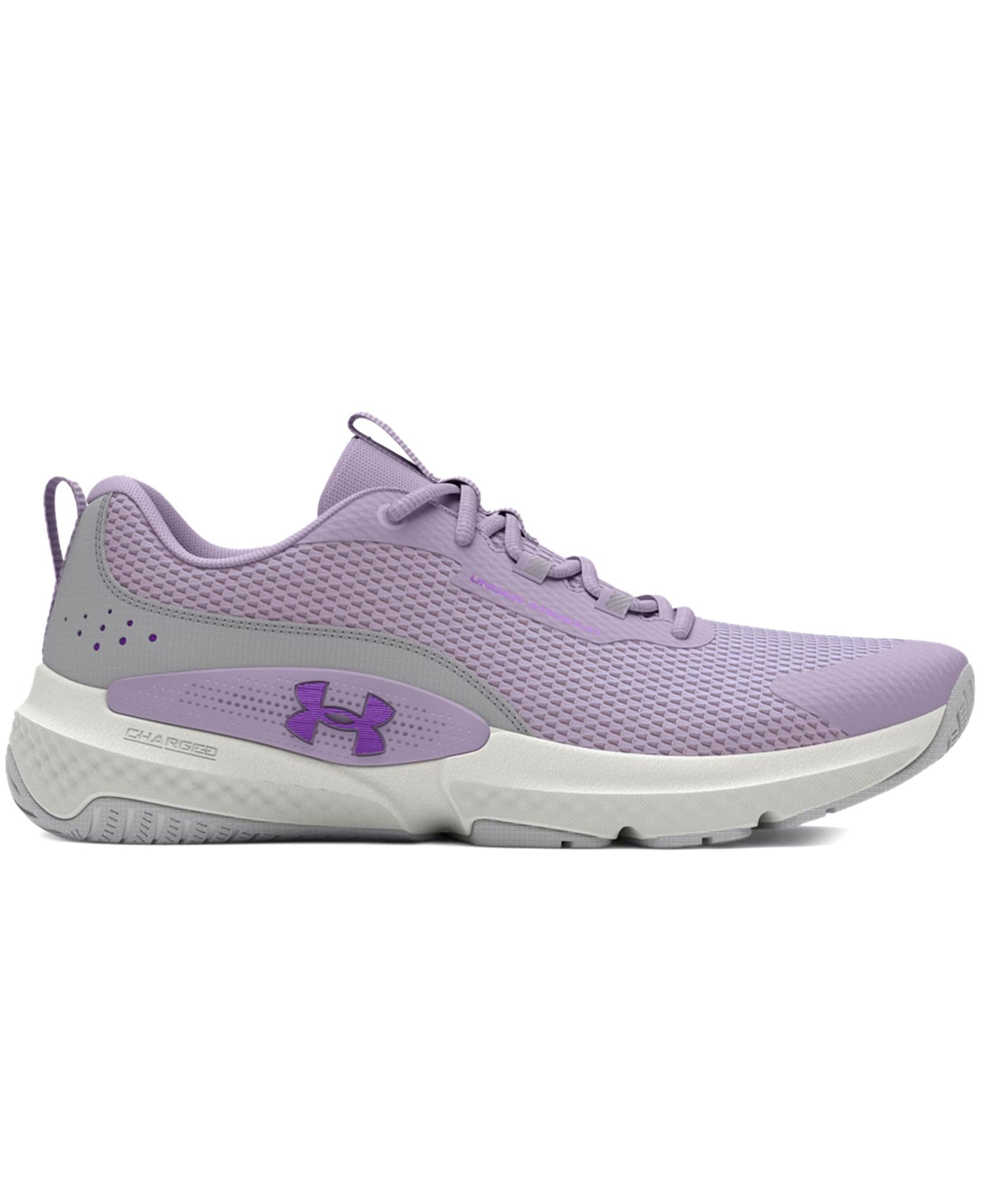 Under Armour Dynamic Select Kadın Mor Antrenman Ayakkabısı