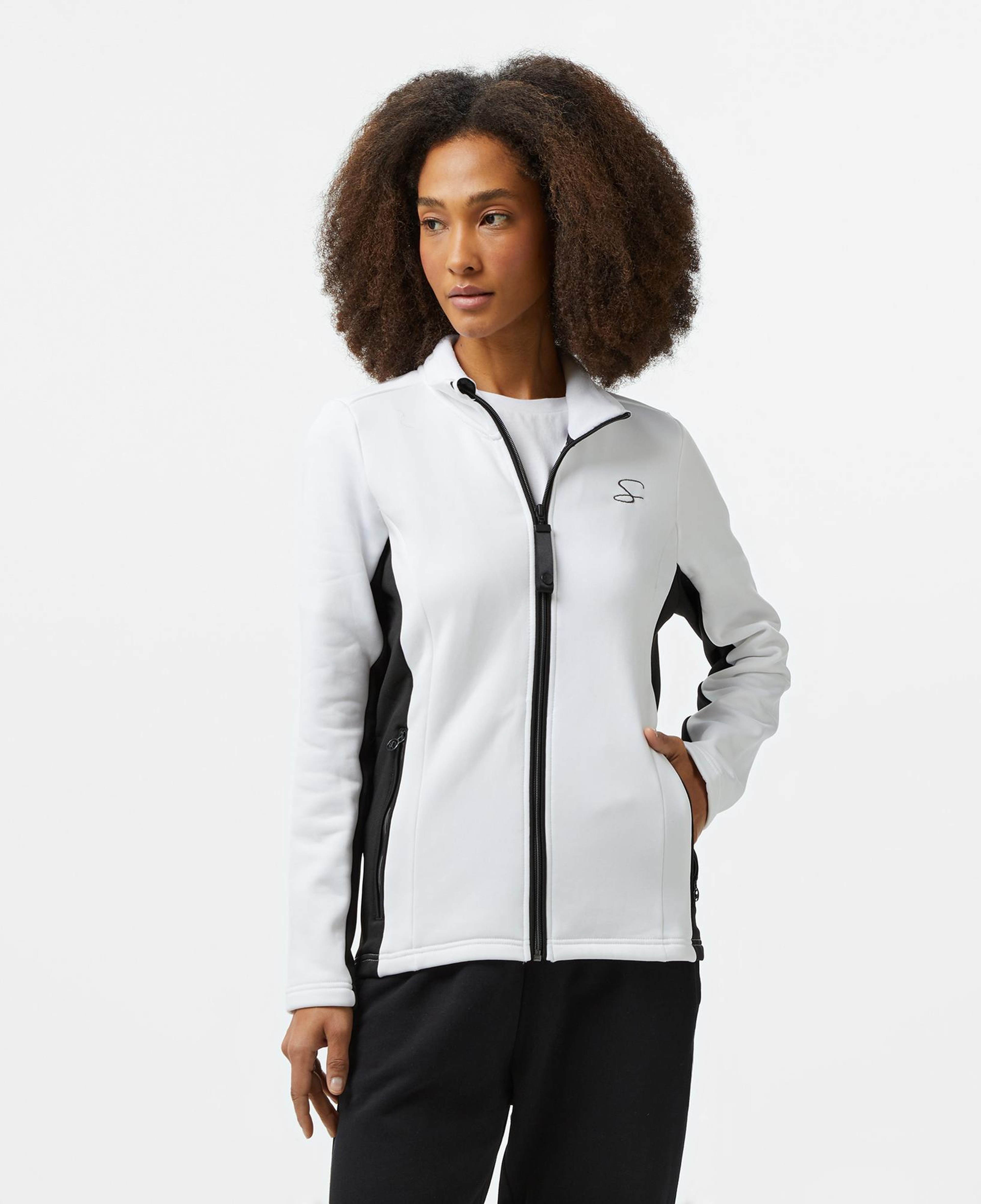 McKinley Samia Kadın Beyaz Outdoor Polar