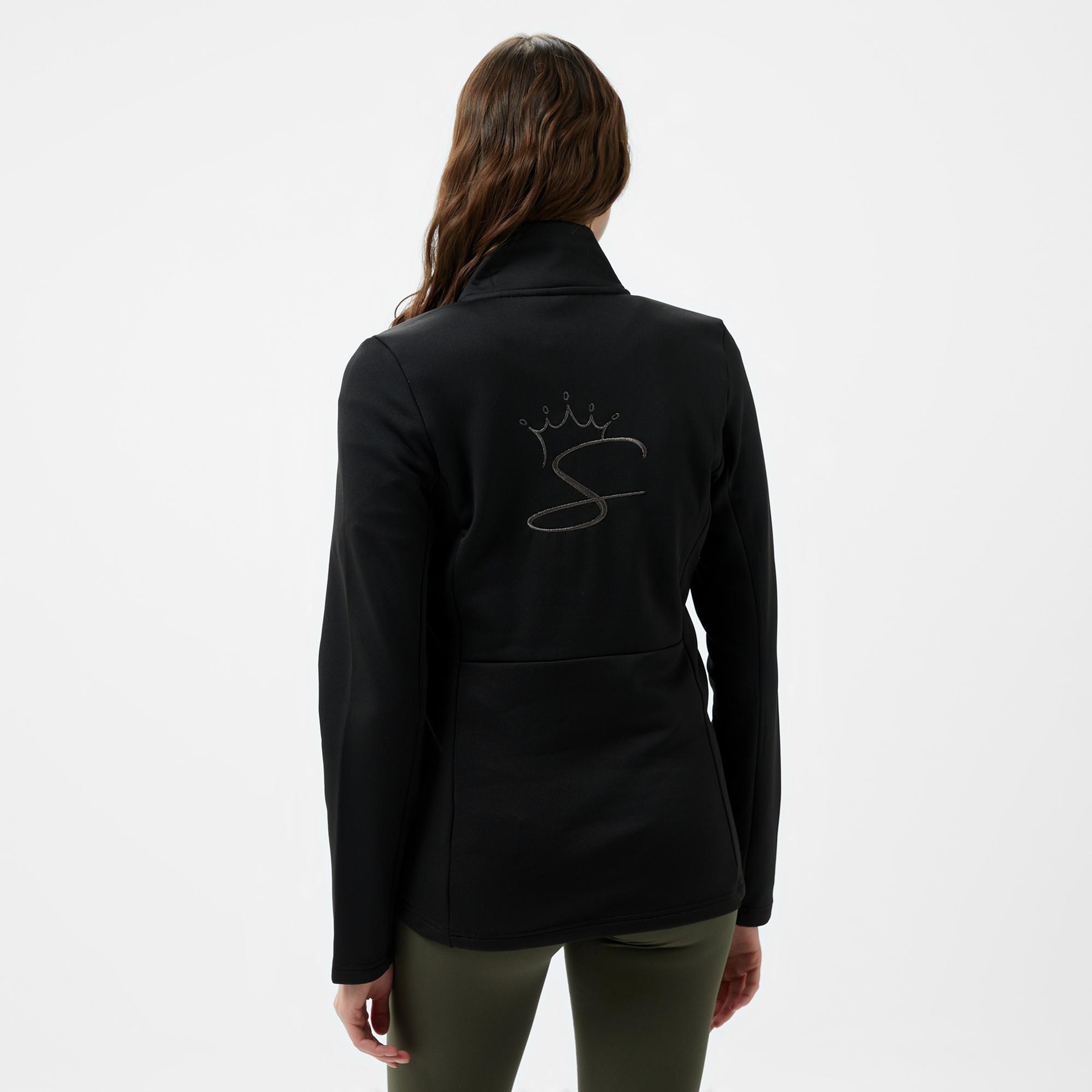 McKinley Samia Kadın Siyah Günlük Sweatshirt