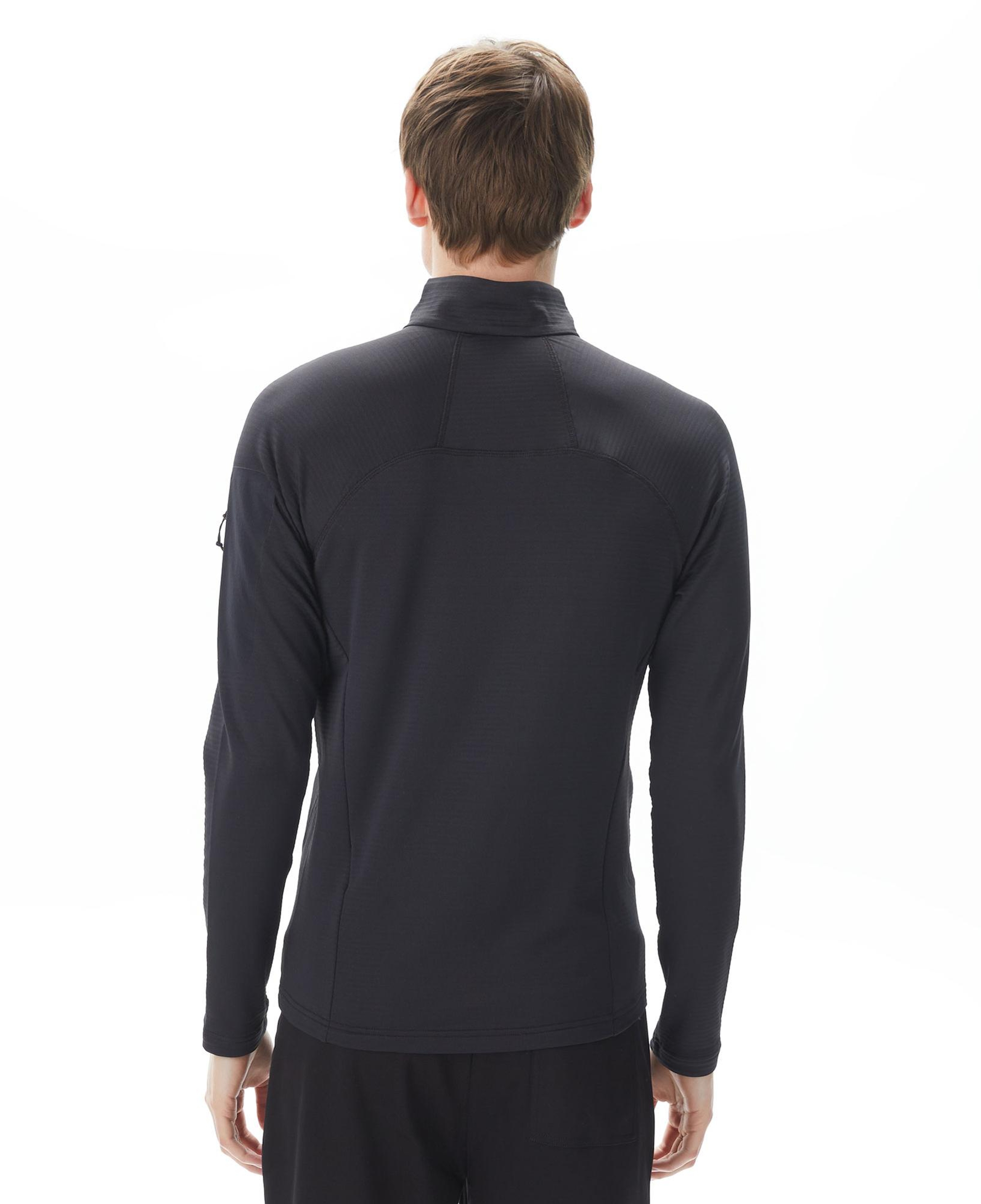 Jack Wolfskin Prelight FZ Erkek Siyah Sweatshirt