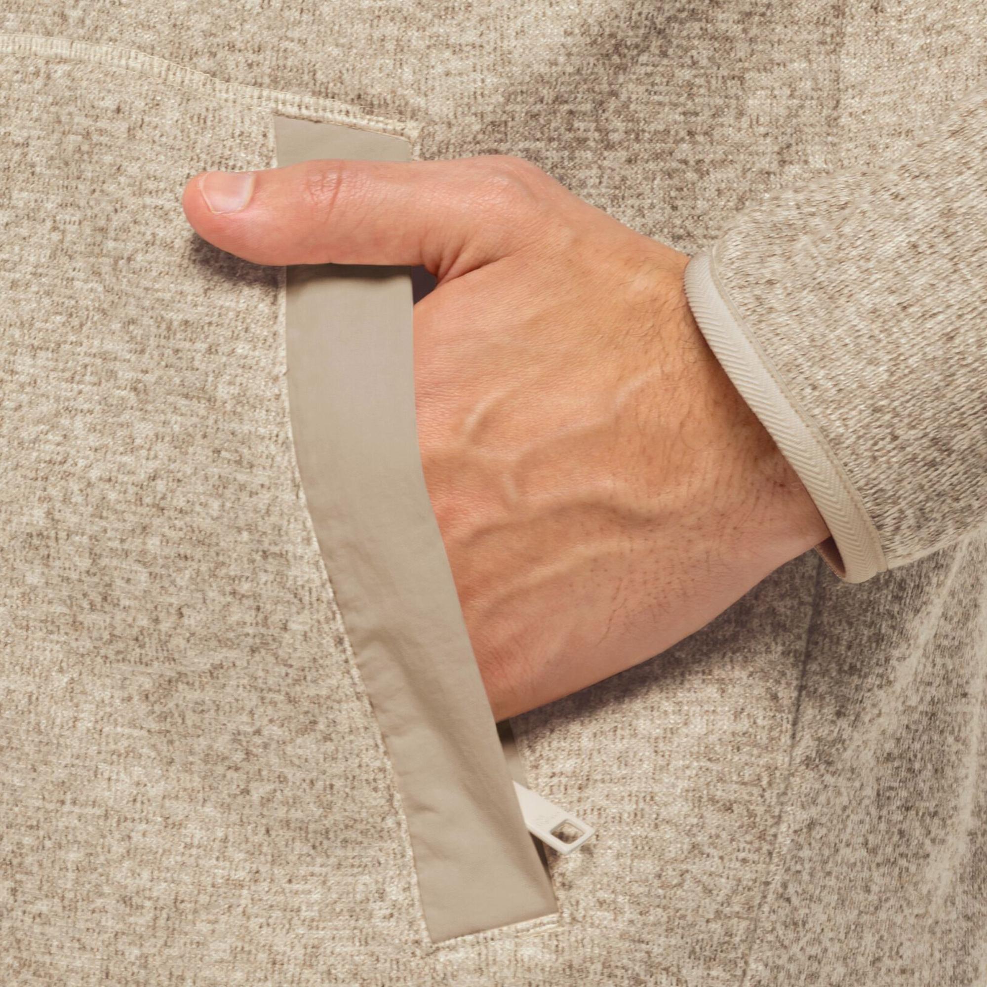 Jack Wolfskin Tannenspur Erkek Bej Polar Ceket