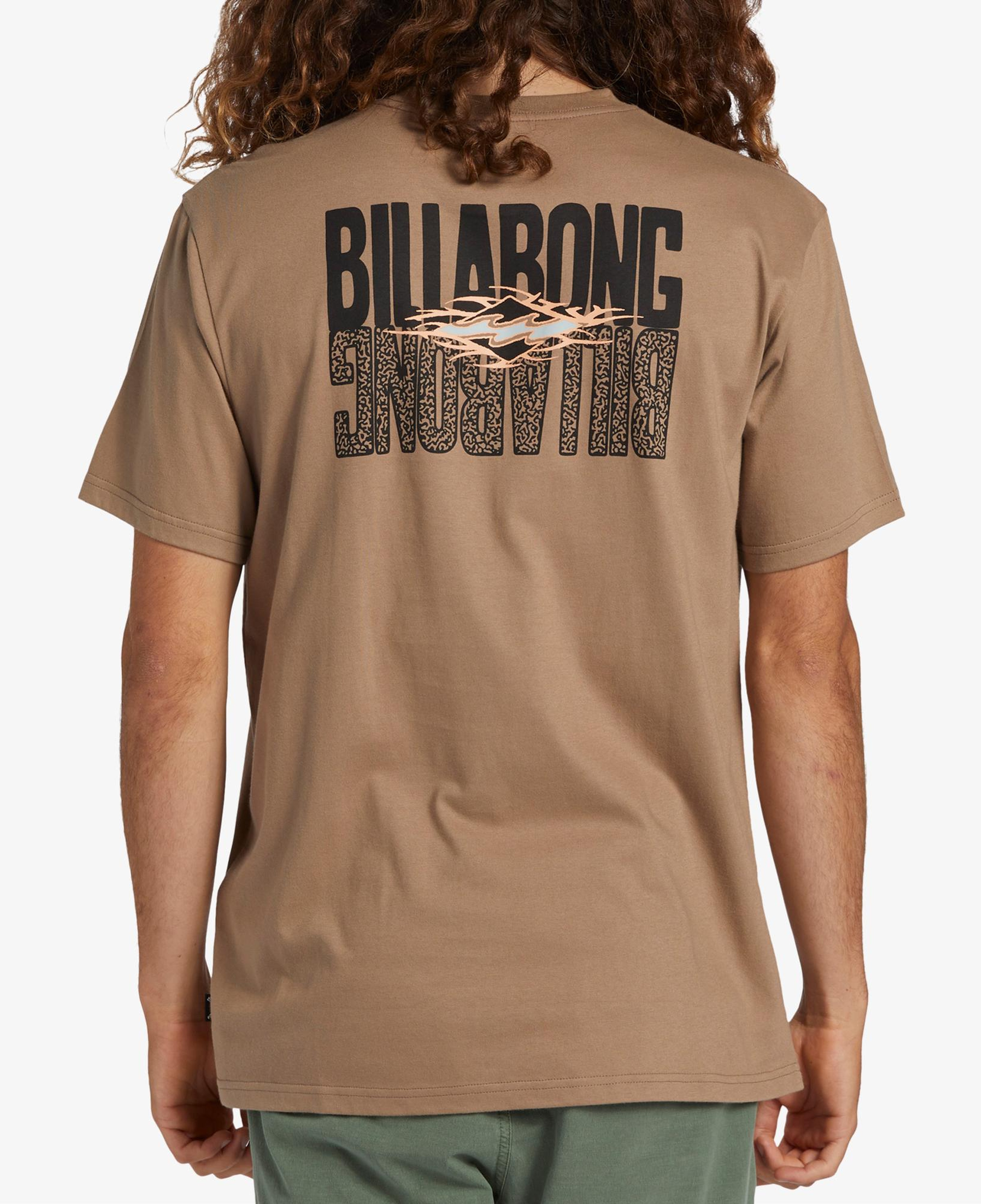 Billabong Tall Tale Erkek Kahverengi Günlük T-Shirt