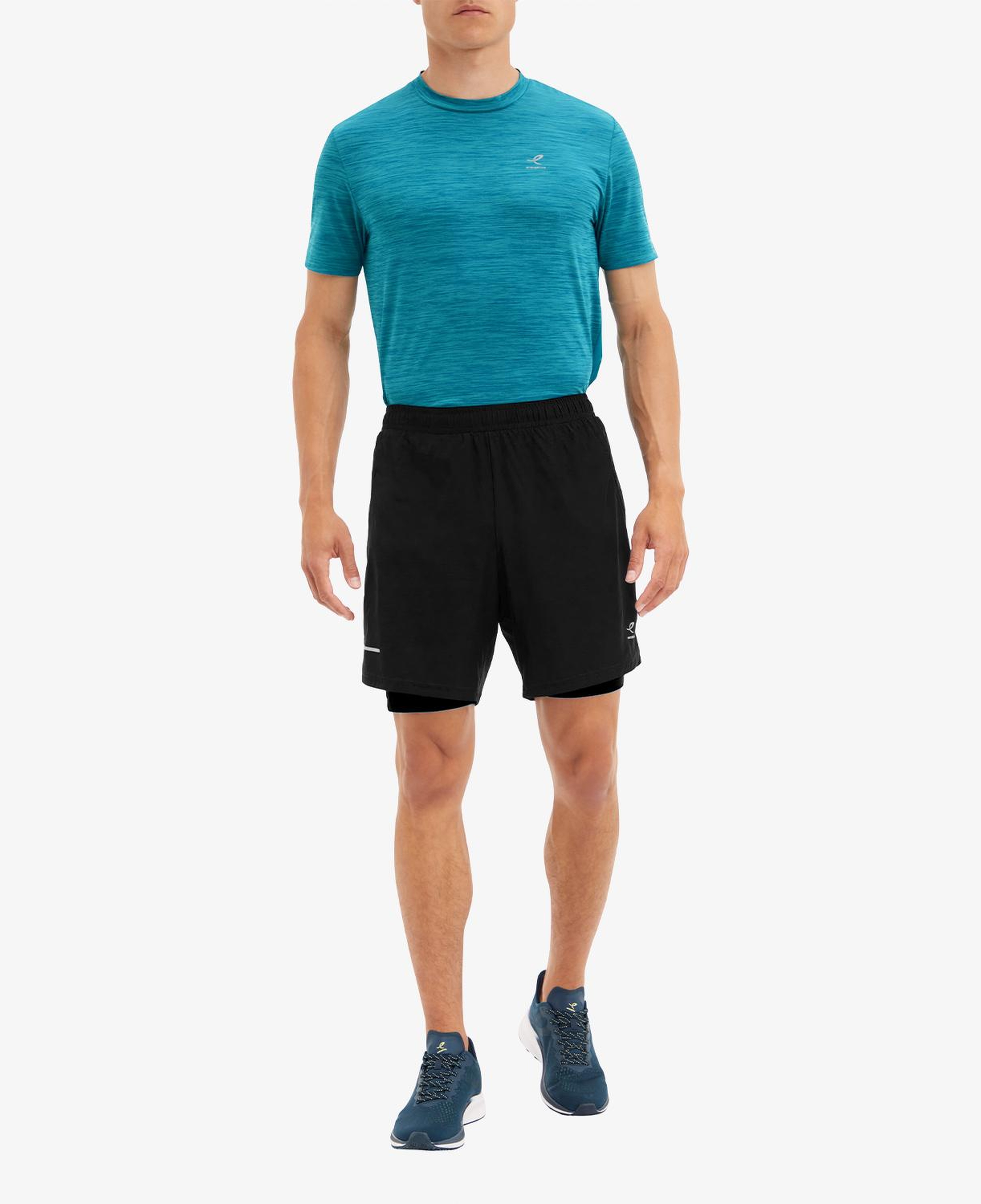 Energetics Allen Erkek Siyah Koşu Şortu