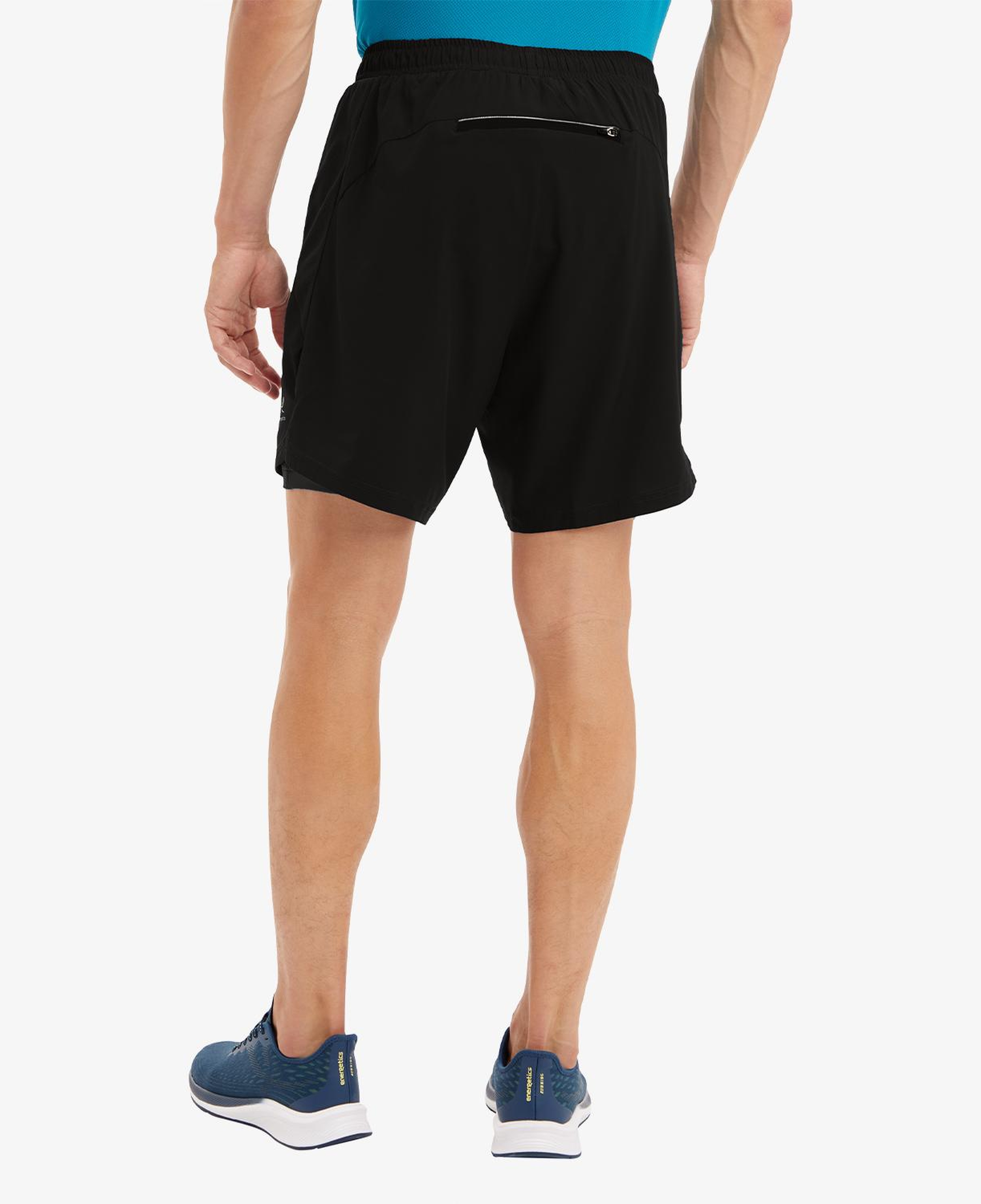 Energetics Allen Erkek Siyah Koşu Şortu