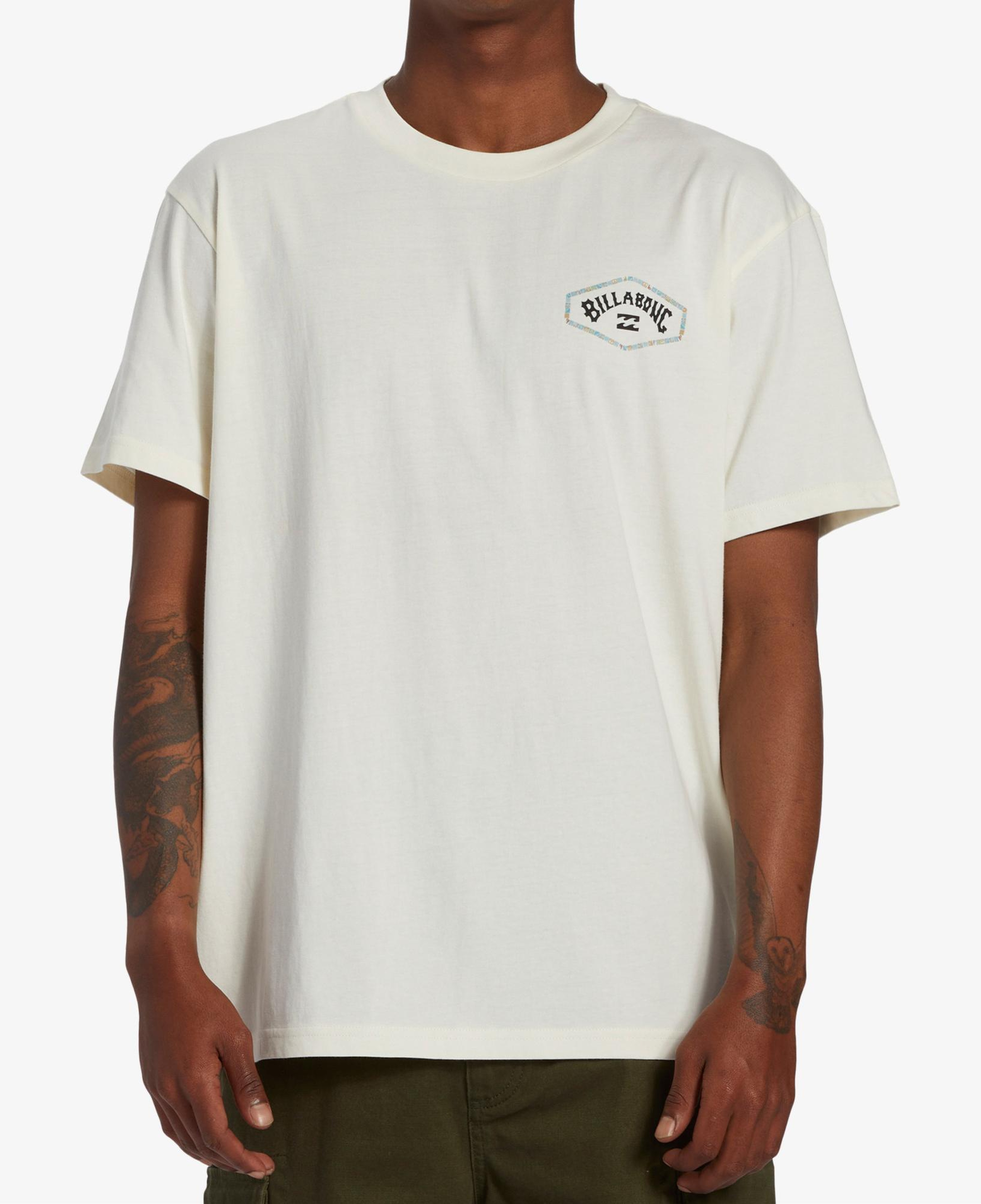 Billabong Exit Arch Erkek Bej Günlük T-Shirt